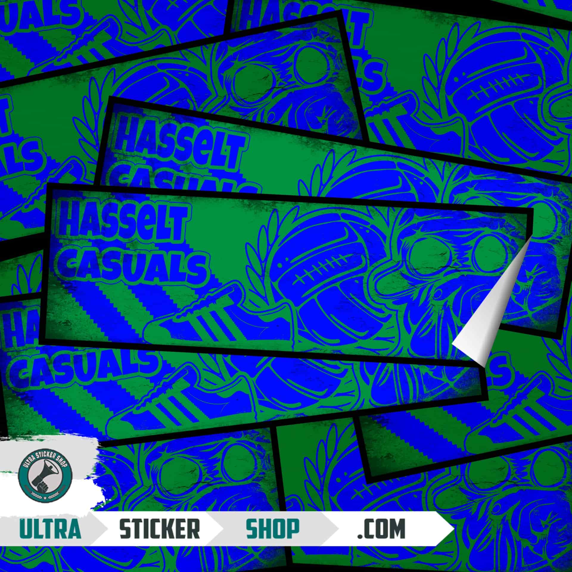 Hasselt casuals Stickers