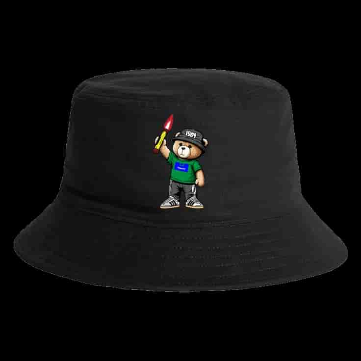 Hasselt 1964 bear Bucket Hat