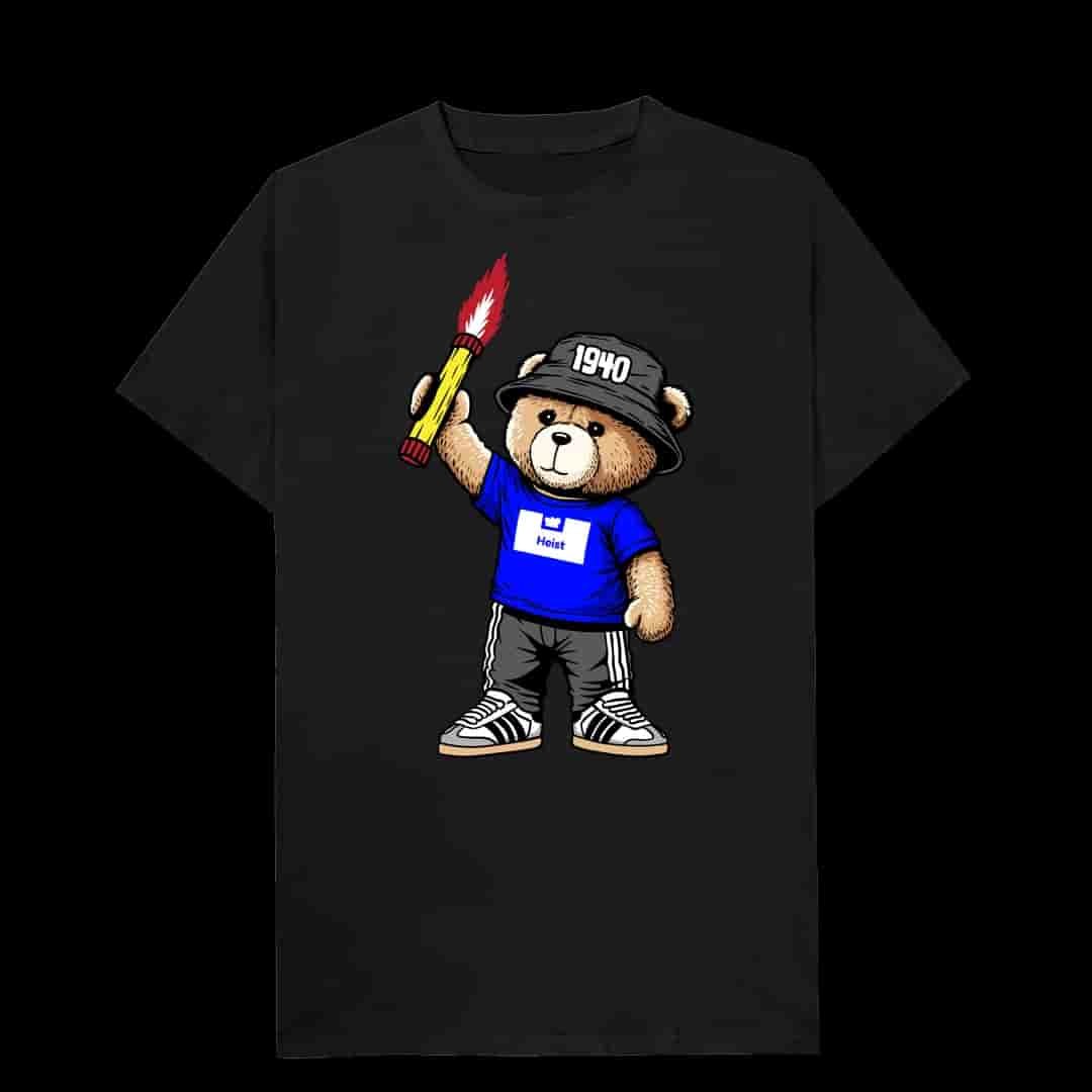 Heist 1940 bear T-shirt