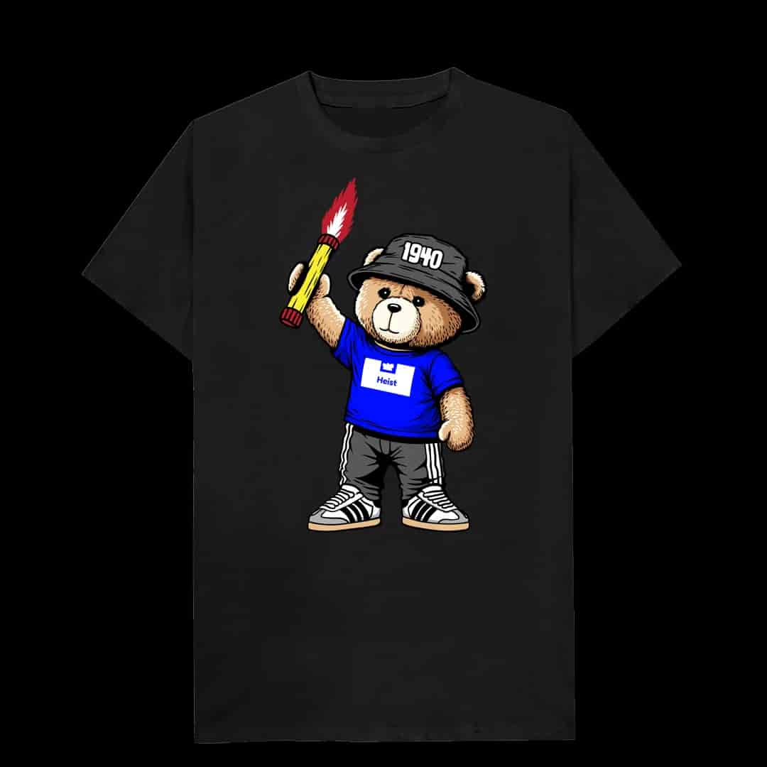Heist 1940 bear T-shirt