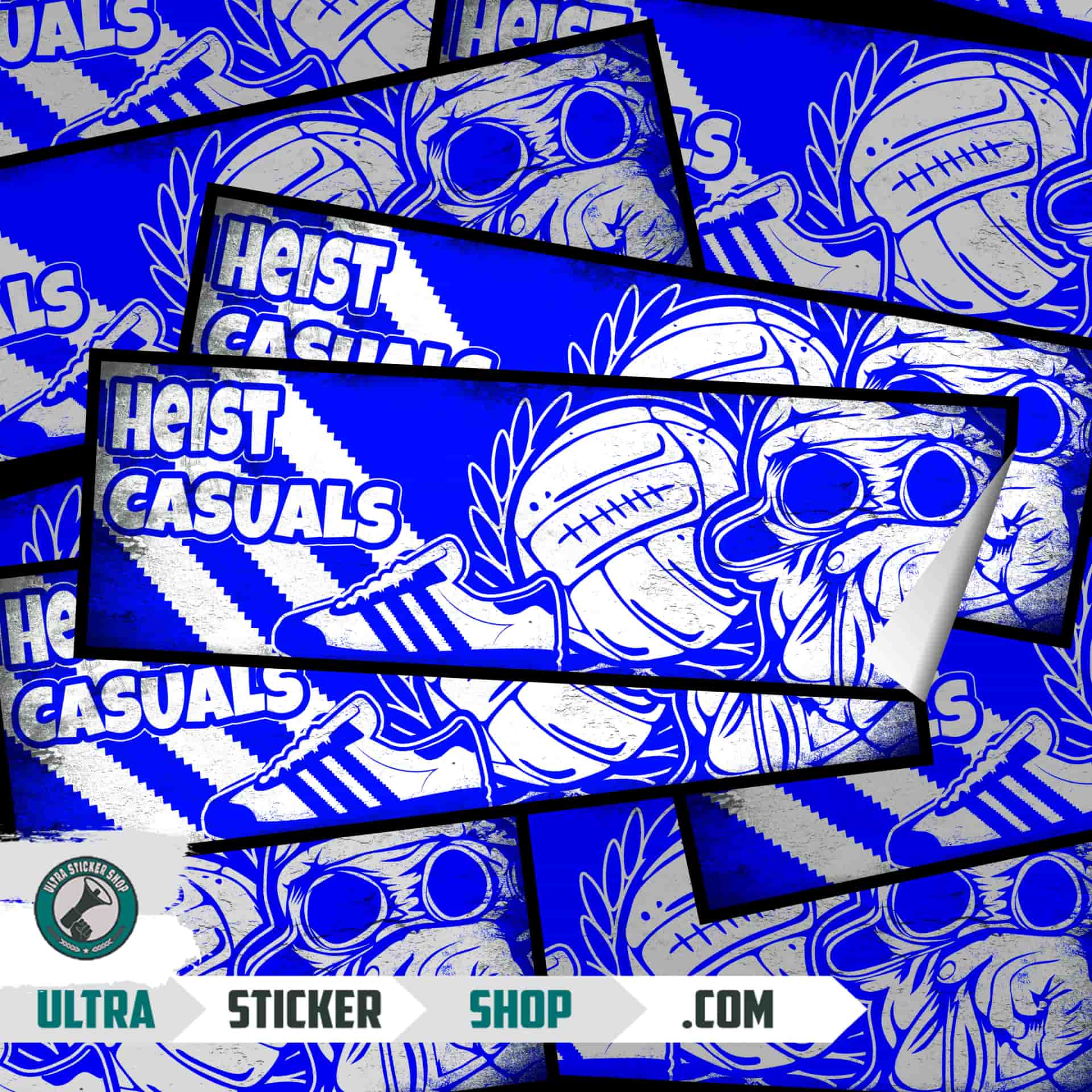 Heist casuals Stickers