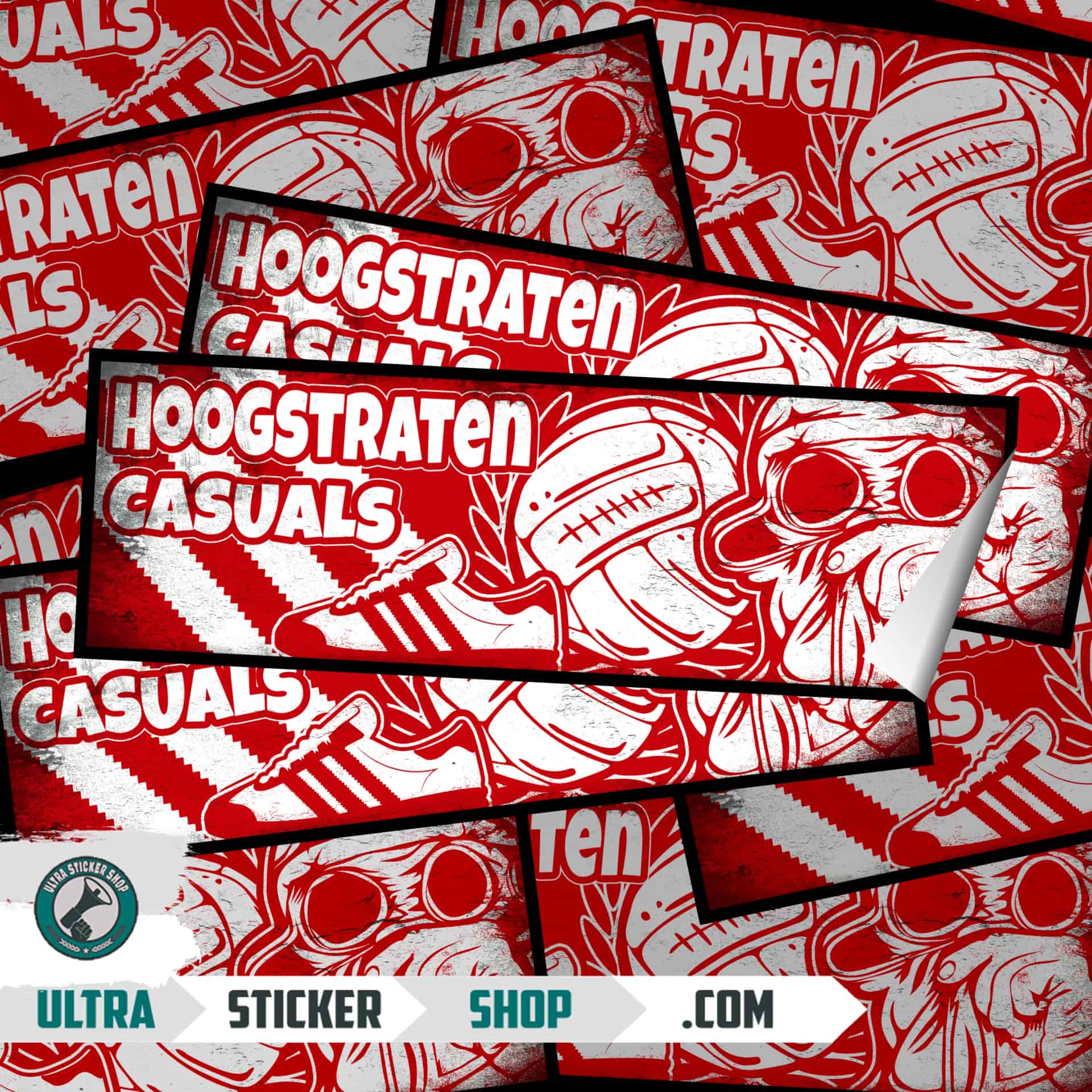 Hoogstraten casuals Stickers