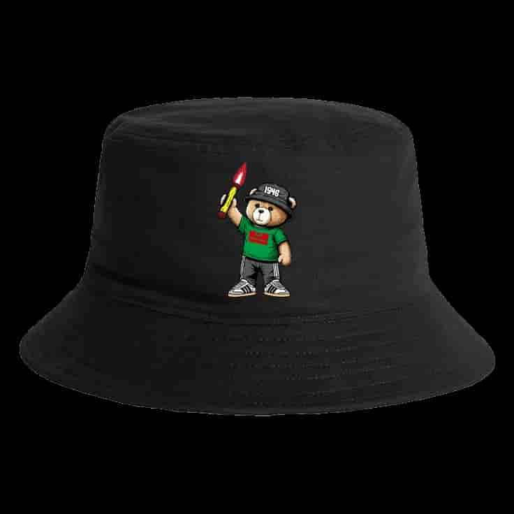 Houtvenne 1946 bear Bucket Hat