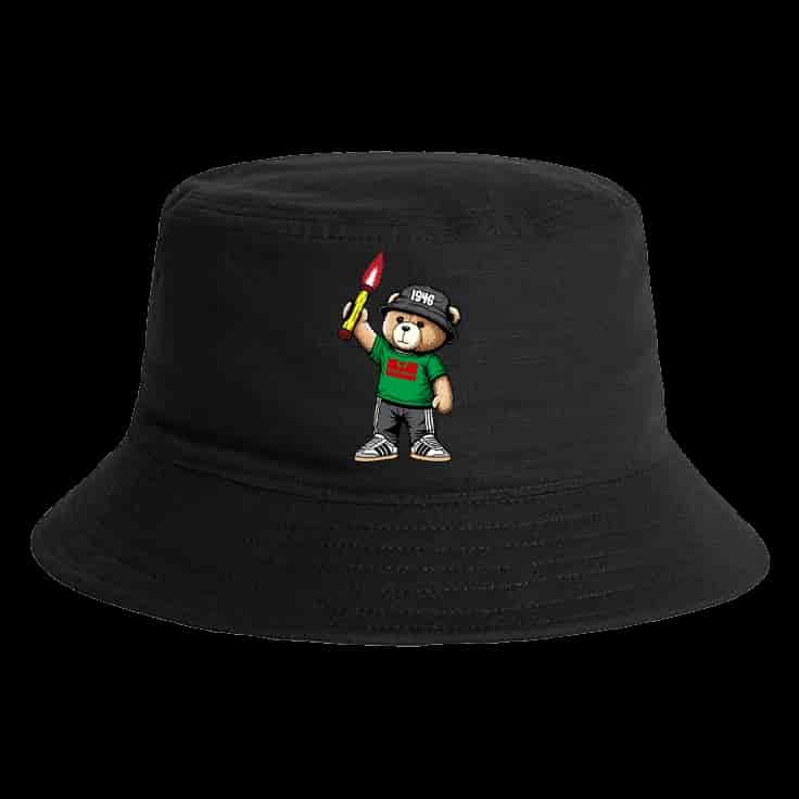Houtvenne 1946 bear Bucket Hat