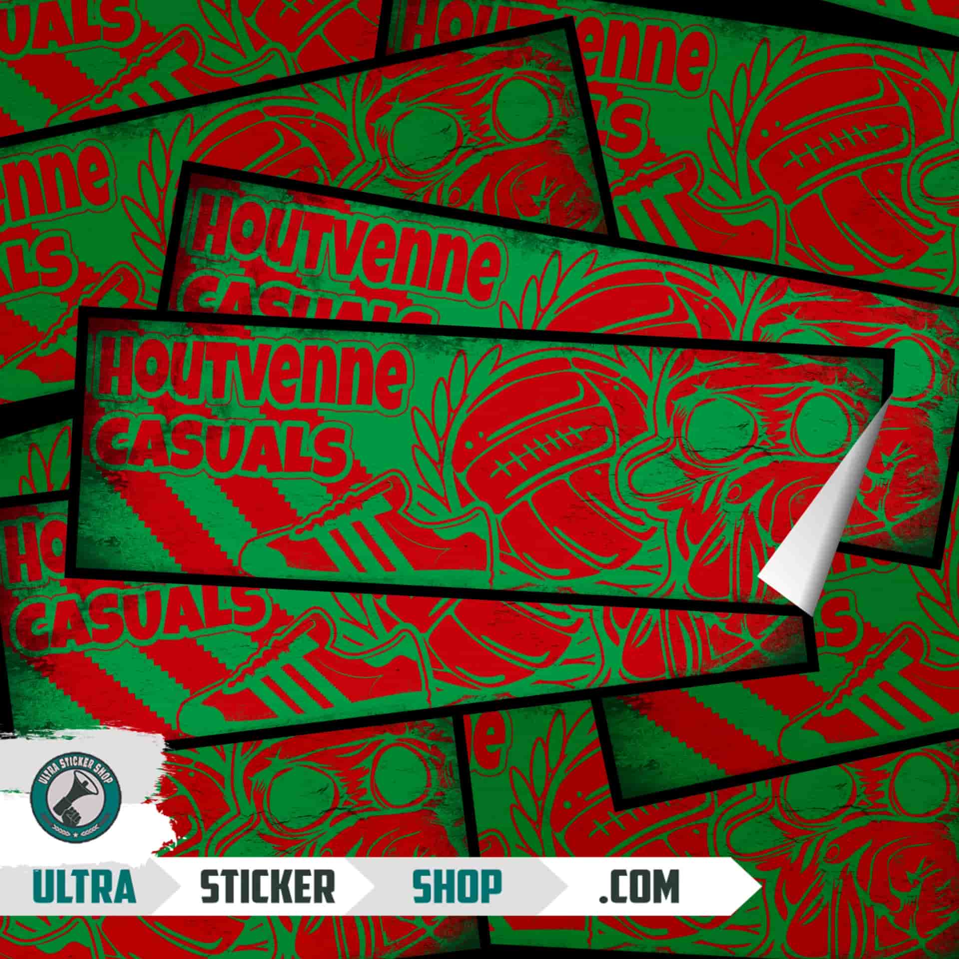 Houtvenne casuals Stickers