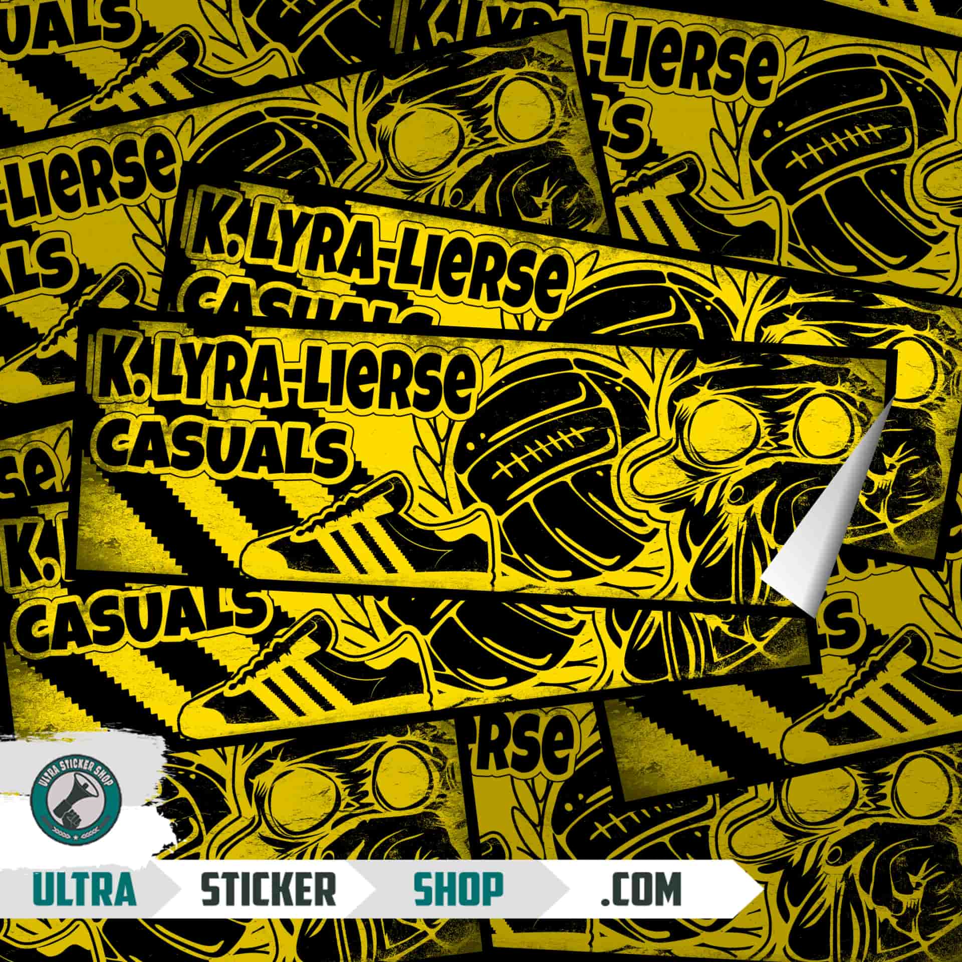 K. Lyra-Lierse casuals Autocollants