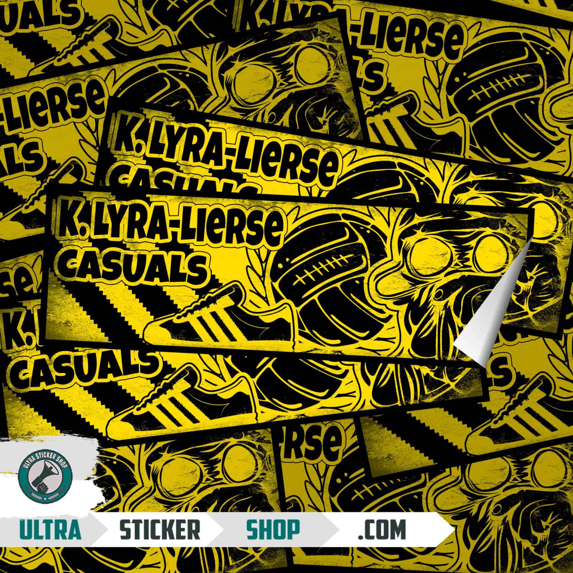 K. Lyra-Lierse casuals Stickers
