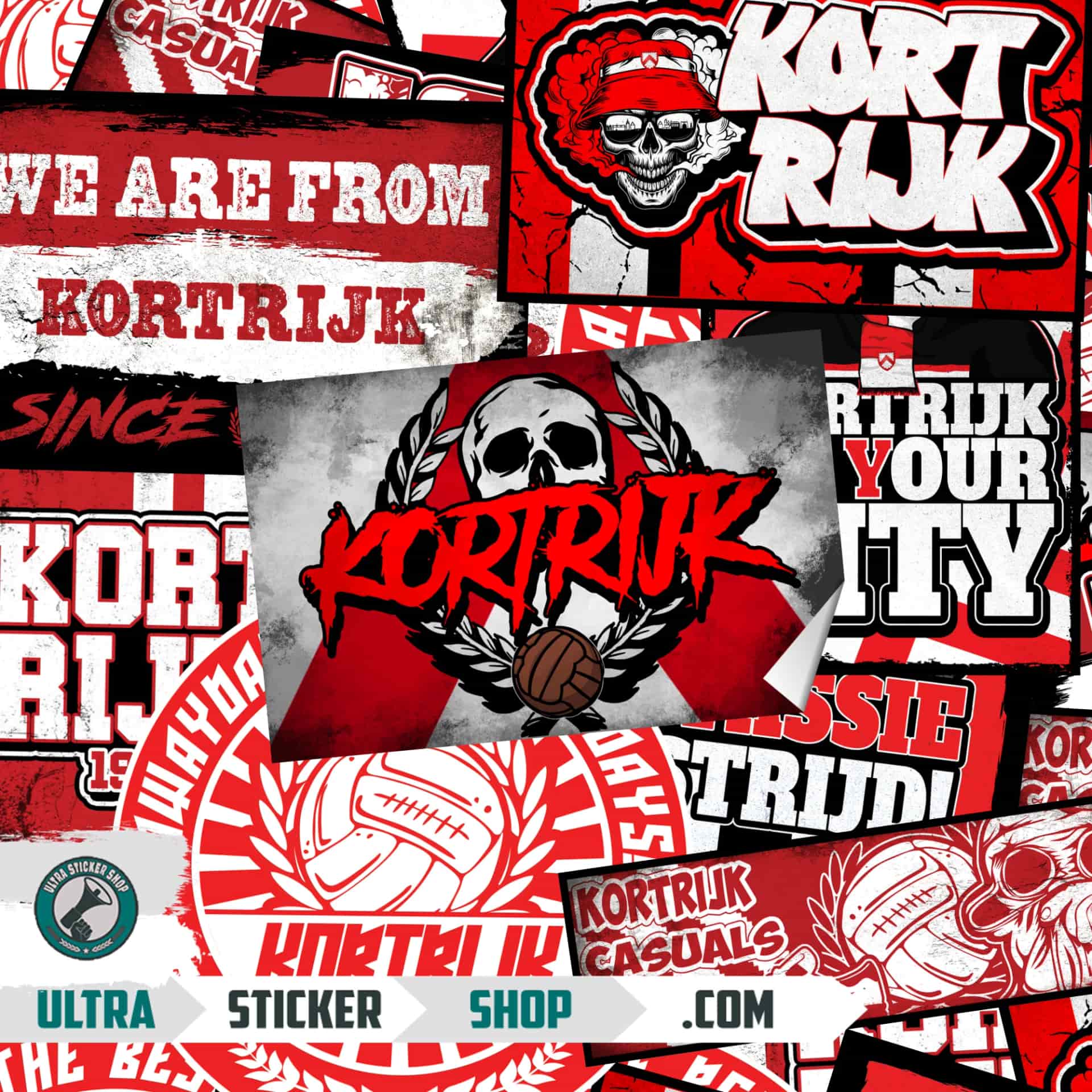 Kortrijk Sticker-Mix