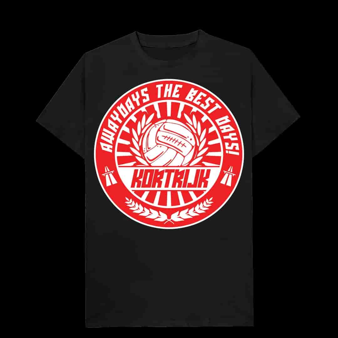 Kortrijk awaydays the best days T-shirt