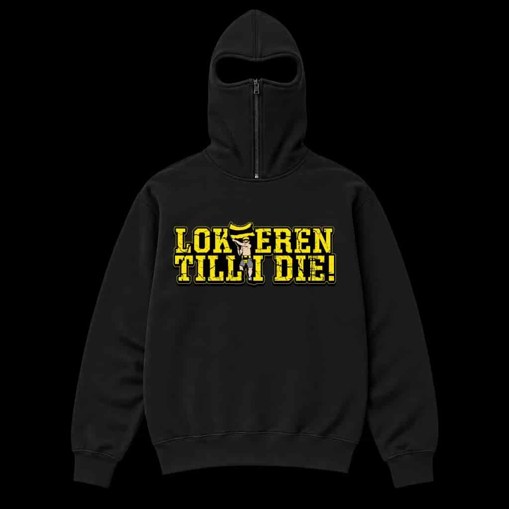 Lokeren till I Die Ninja Hoodie