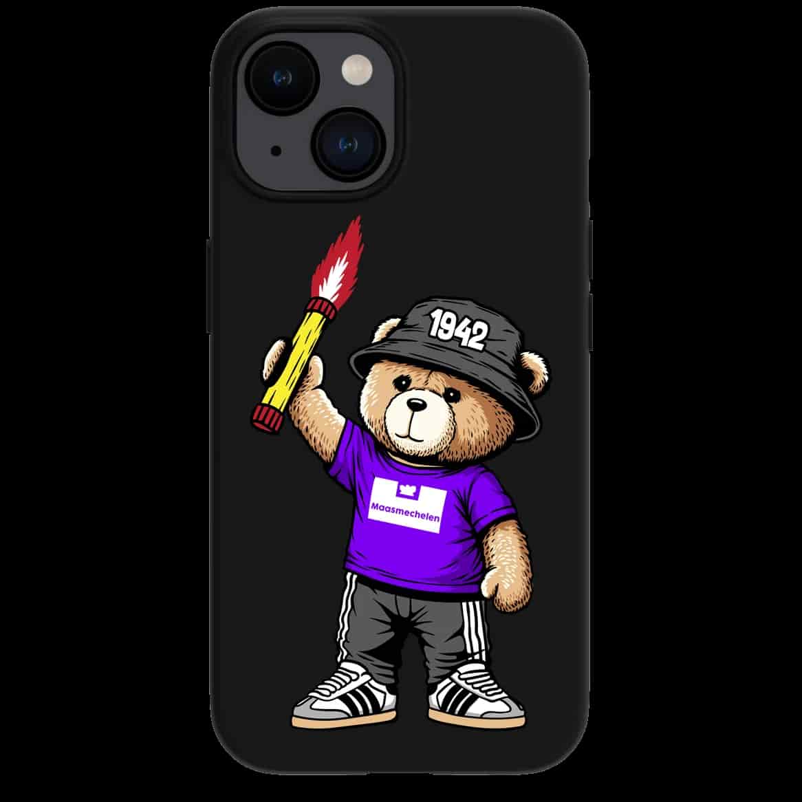 Maasmechelen 1942 bear iPhone hoes