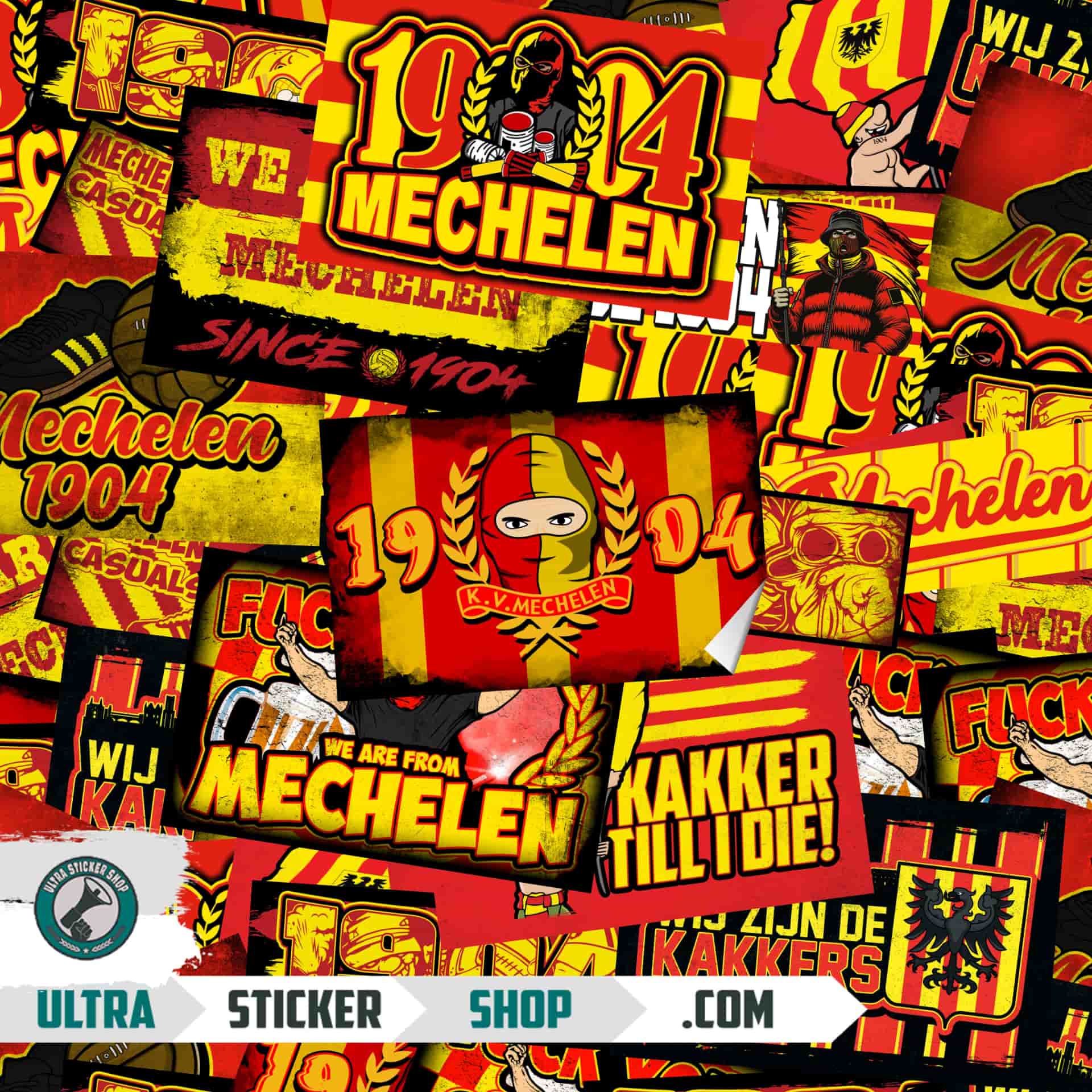 Mechelen Sticker-Mix