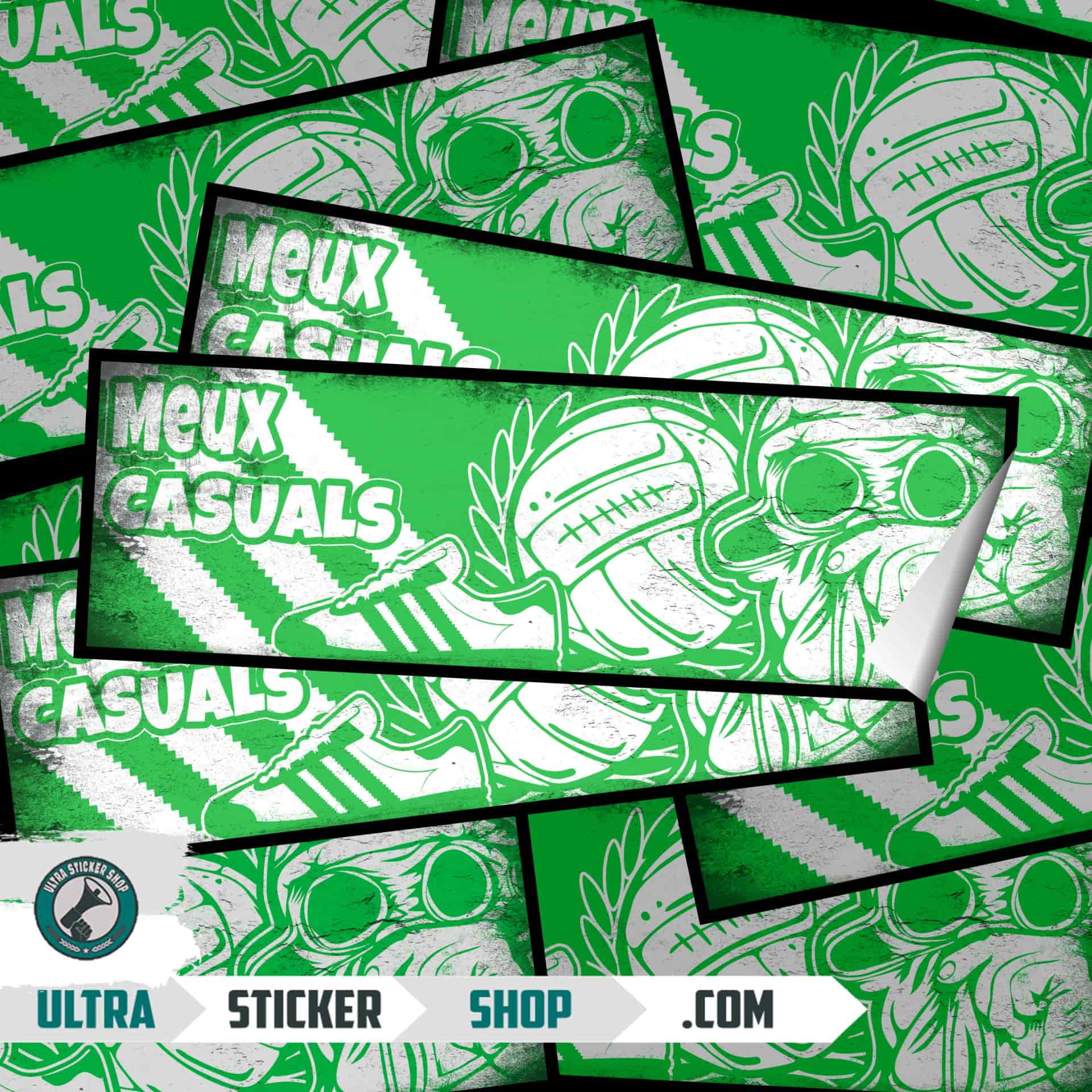 Meux casuals Autocollants