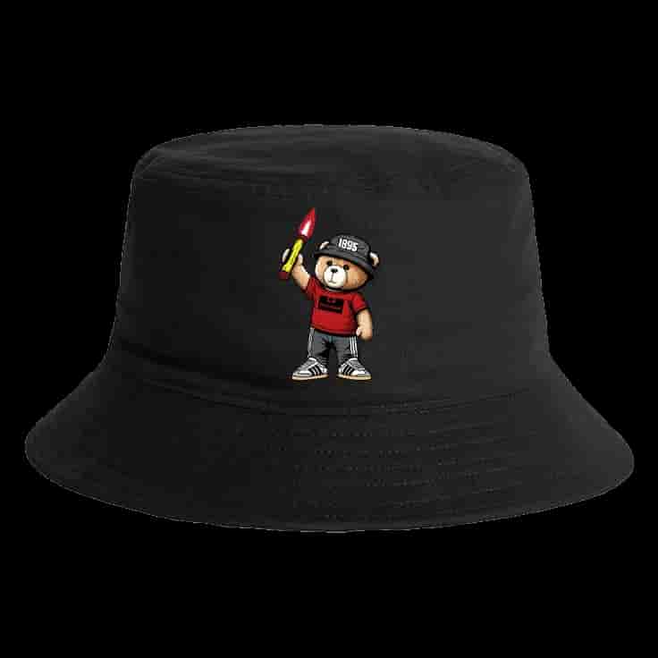 Molenbeek 2015 bear Bucket Hat