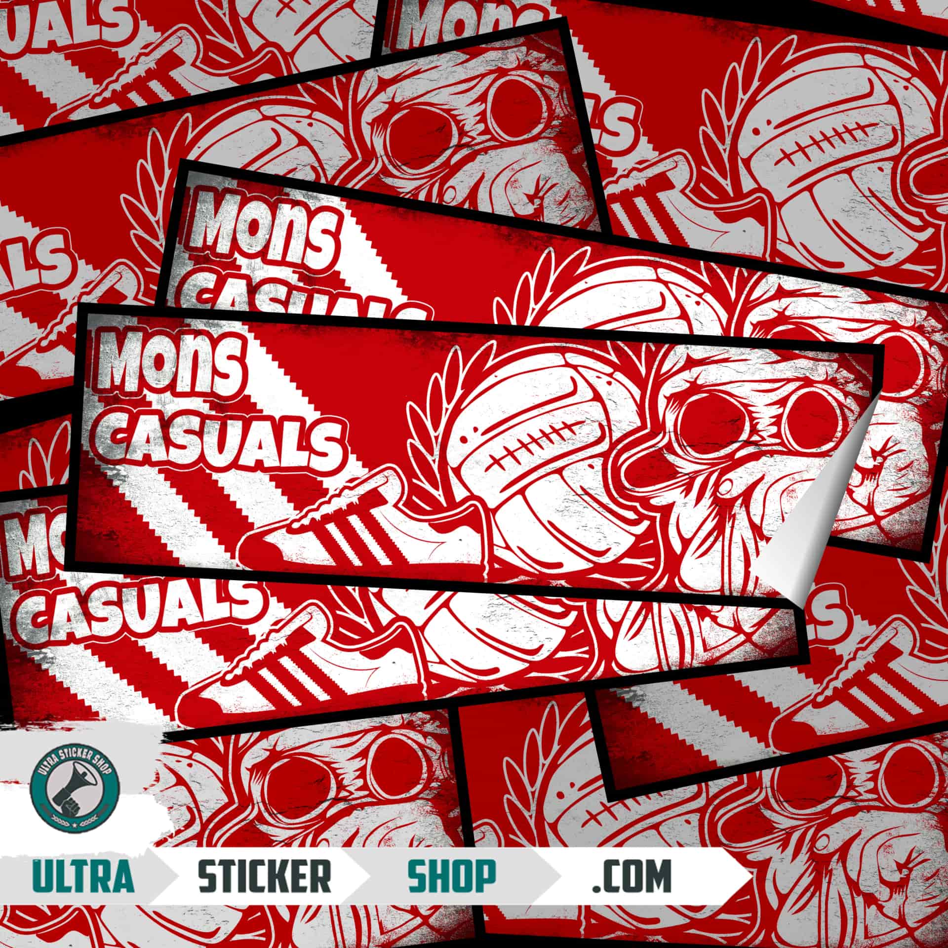 Mons casuals Stickers