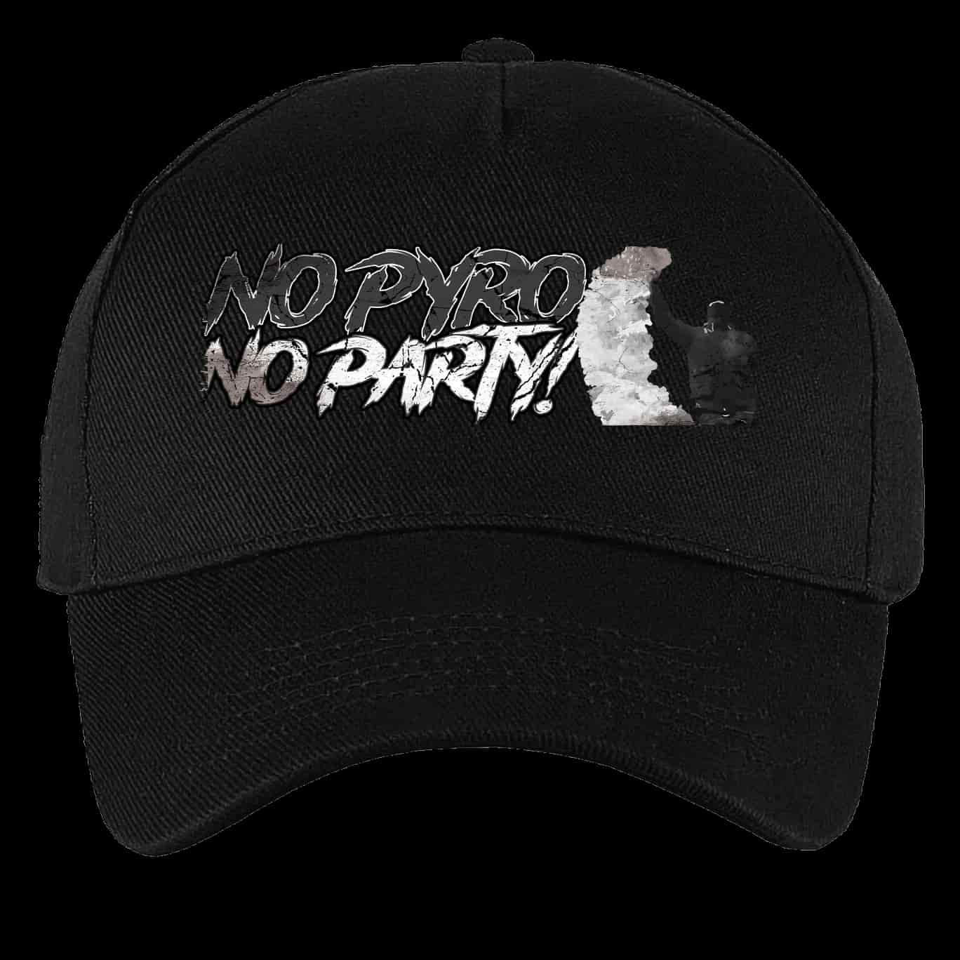 No pyro no party Casquette