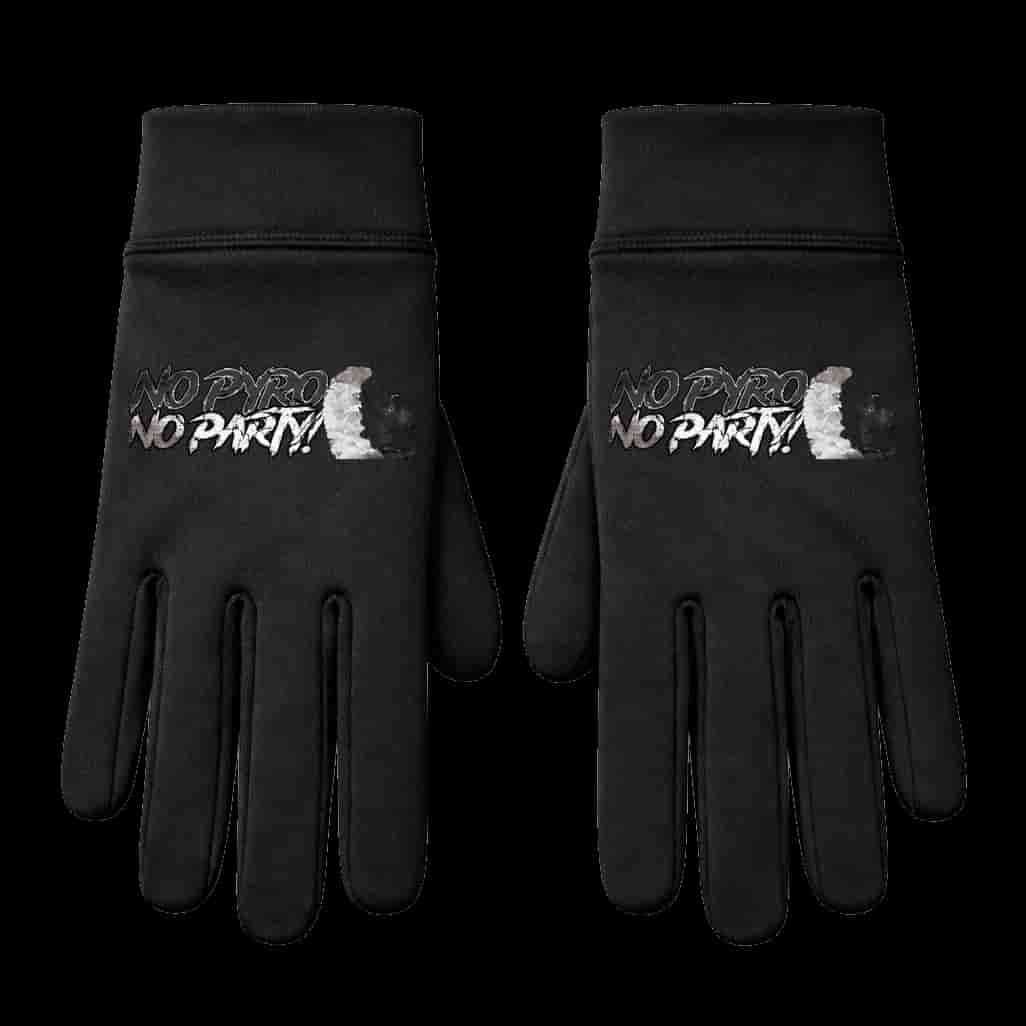 No pyro no party Gants