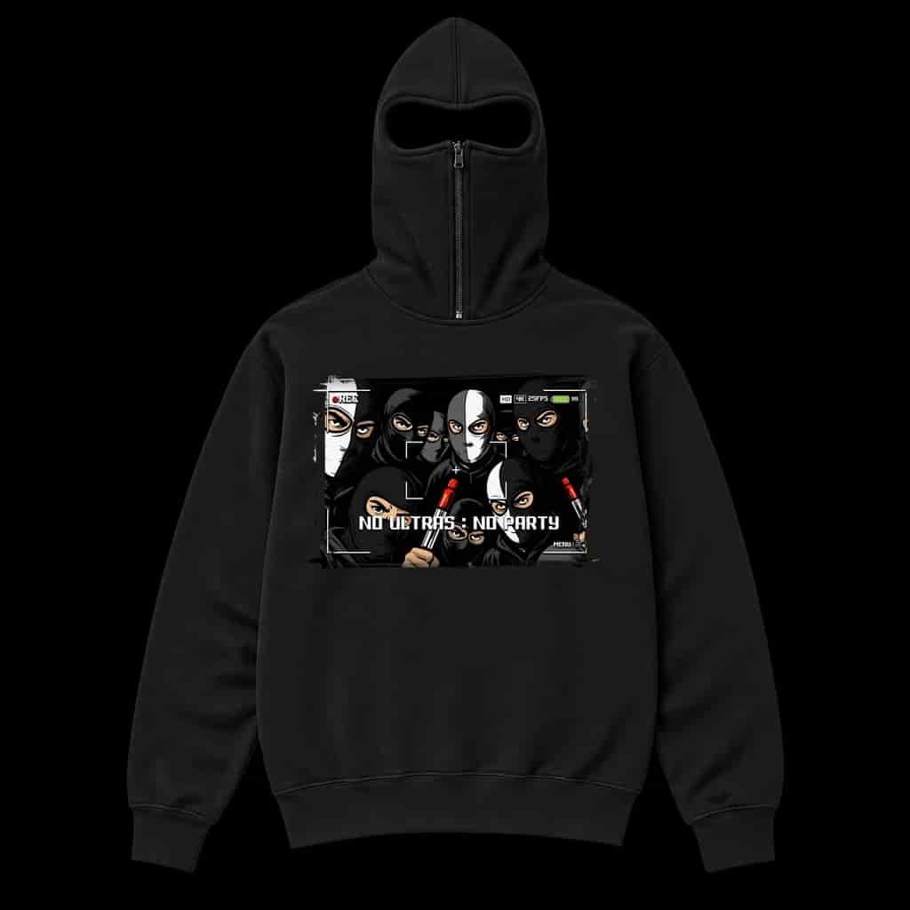 No ultras : No party Hoodie Ninja