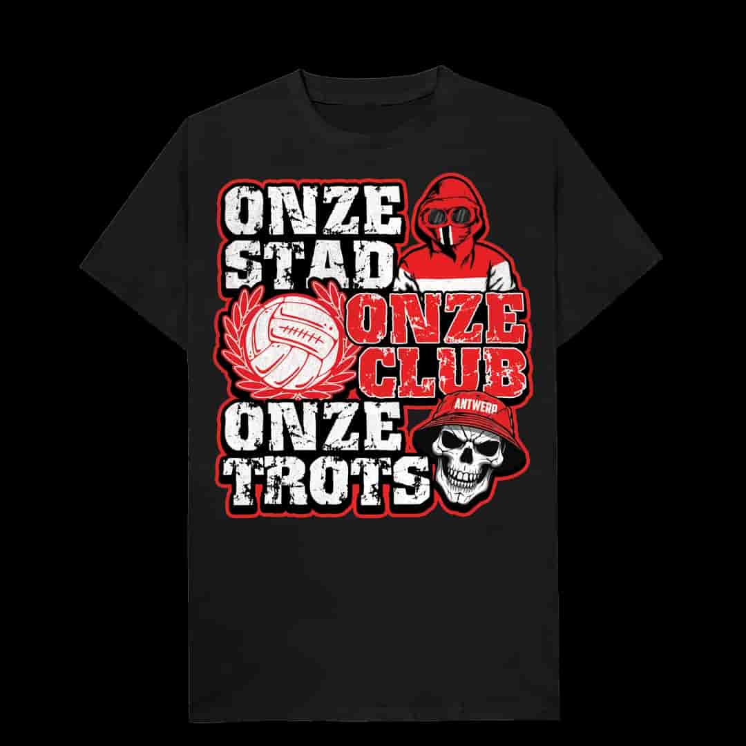 onze stad onze club onze trots Antwerp T-shirt