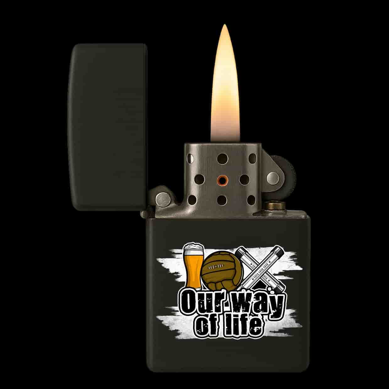 Our way of life Aansteker
