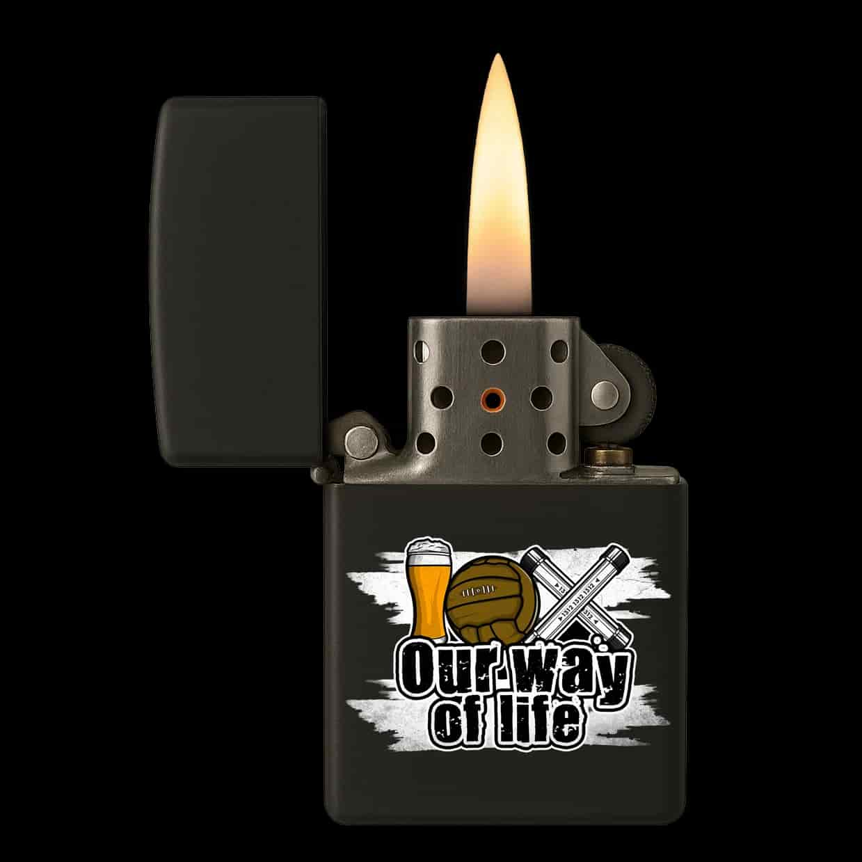 Our way of life Aansteker