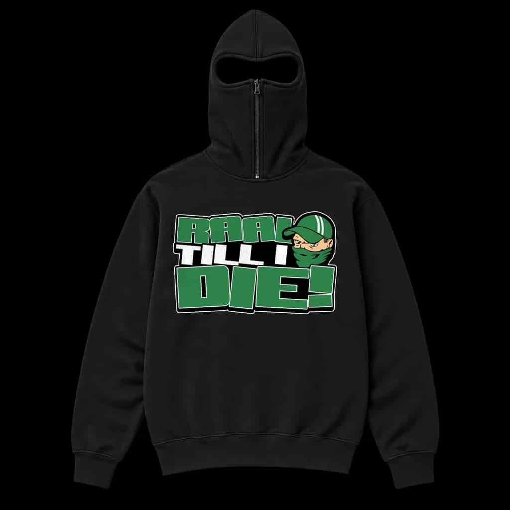 RAAL Till I Die Hoodie Ninja