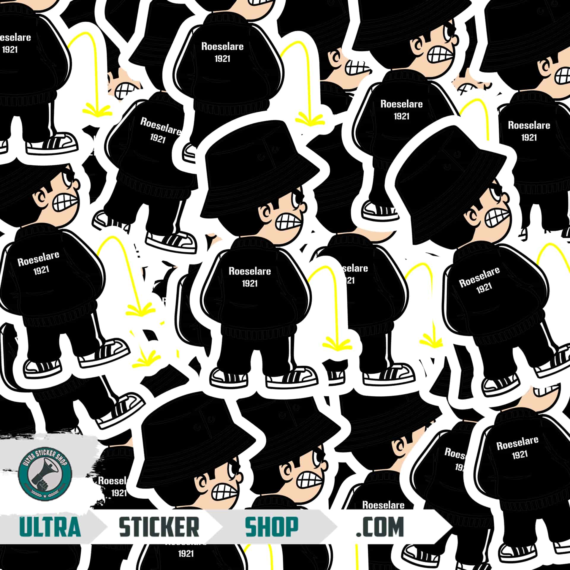 Roeselare 1921 Pee Kid Stickers