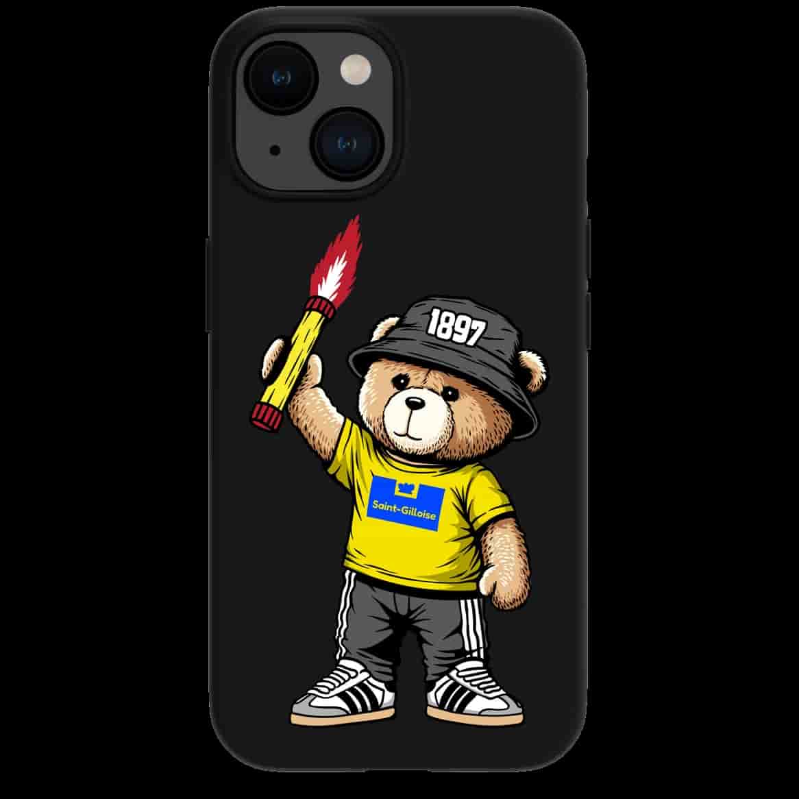 Sint-Gillis 1897 bear iPhone hoes