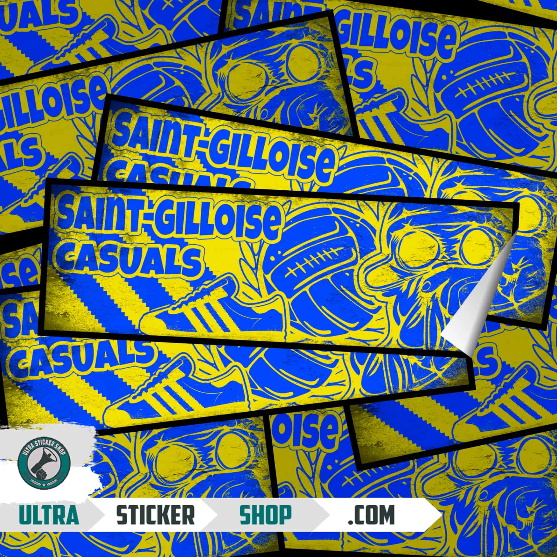 Saint-Gilloise casuals Autocollants