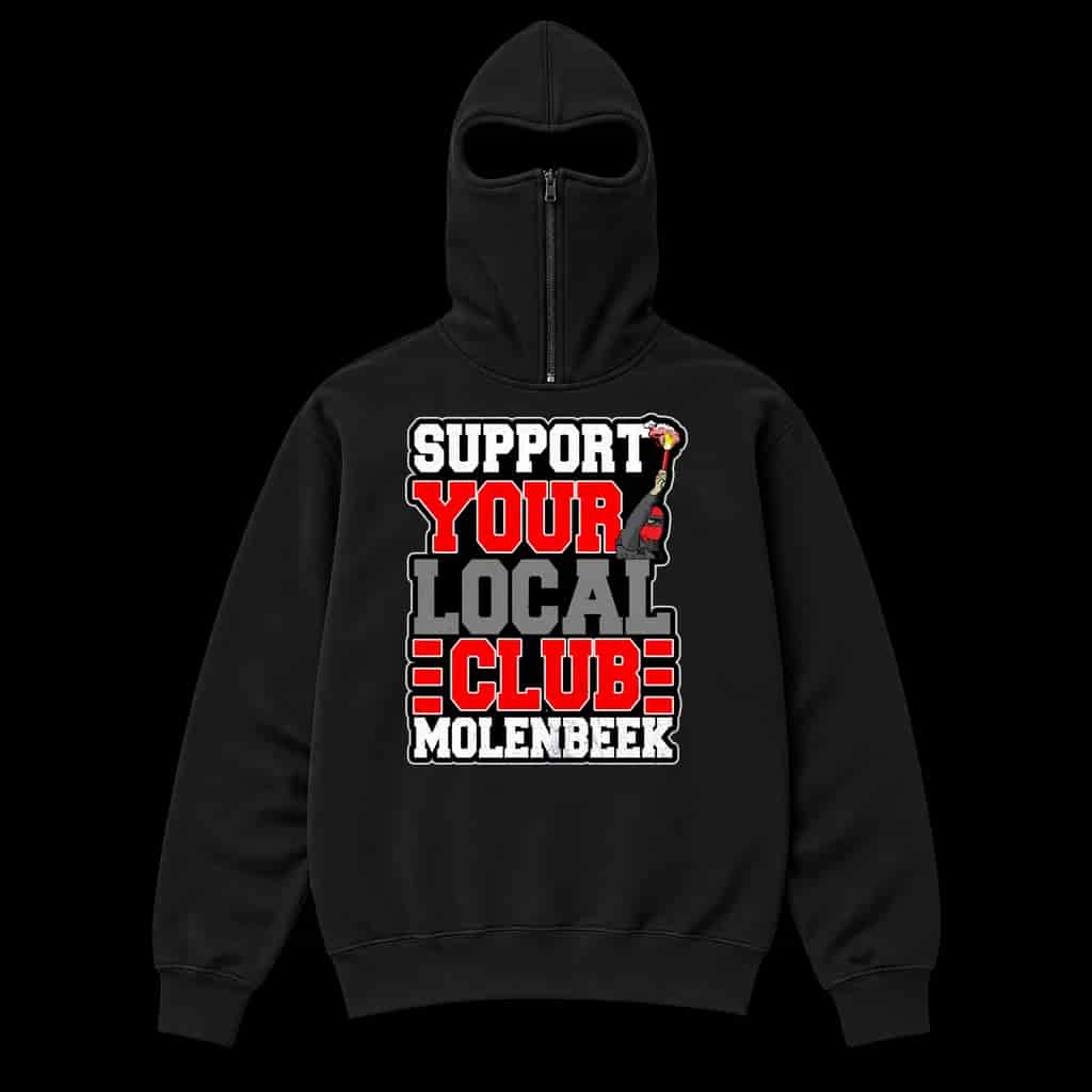 Support your local club Molenbeek Ninja Hoodie