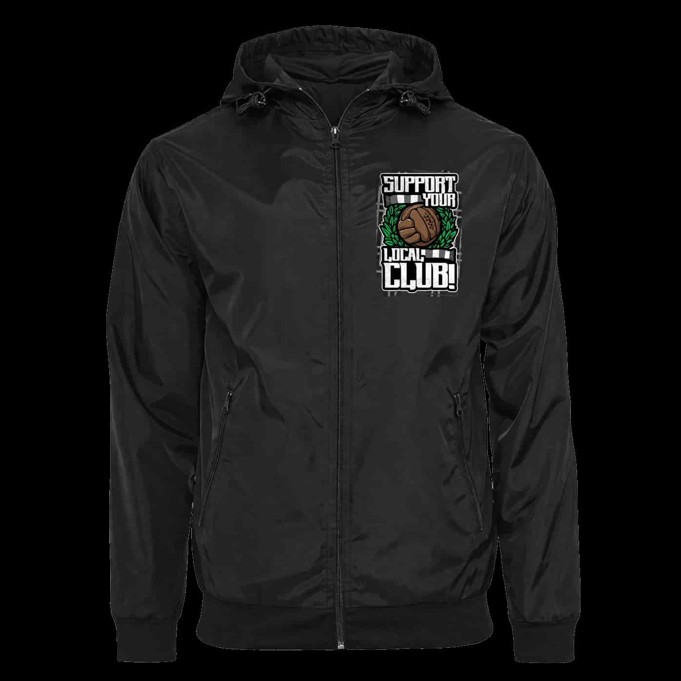 Support Your local football team! Veste avec cagoule amovible