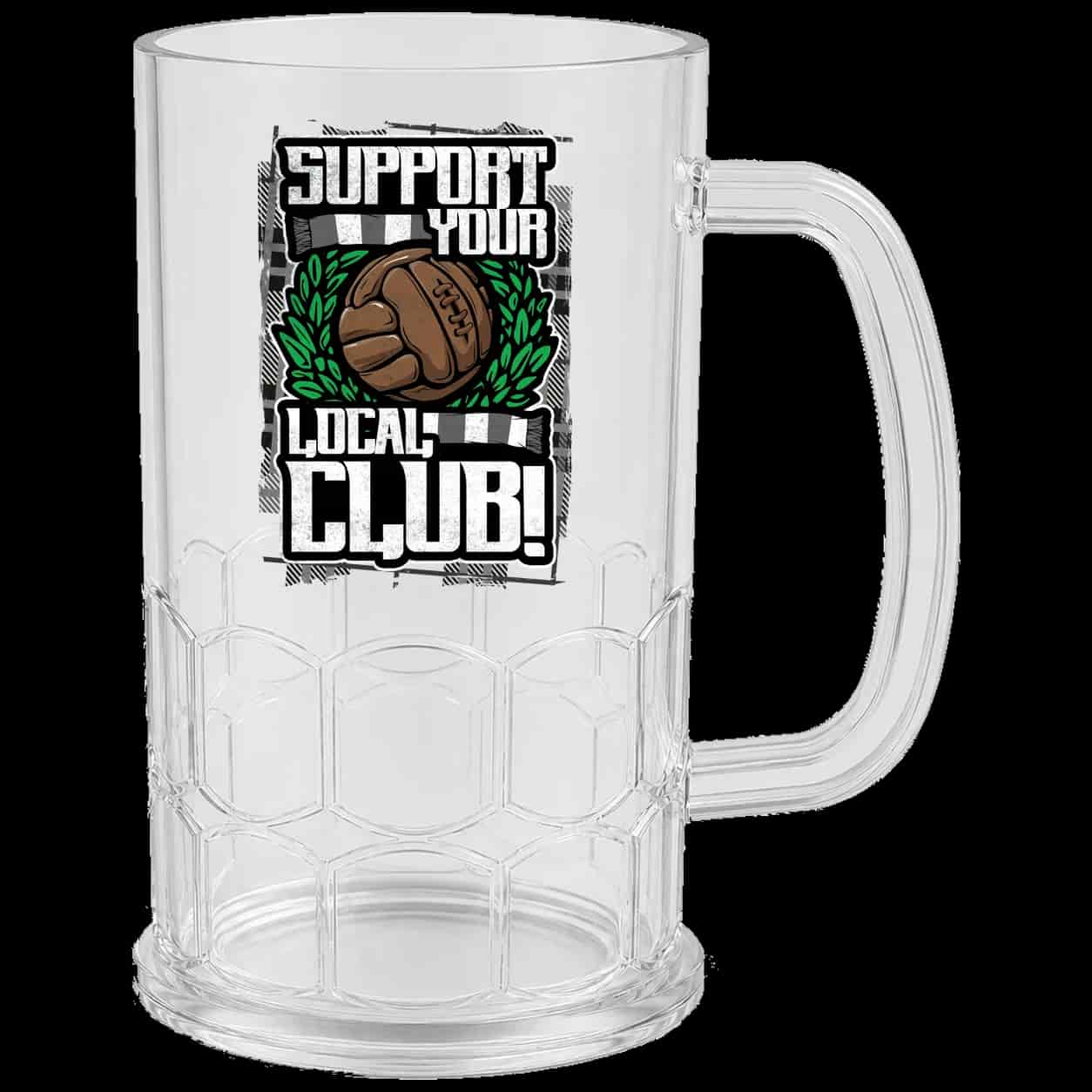 Support Your local football team! Chope à bière