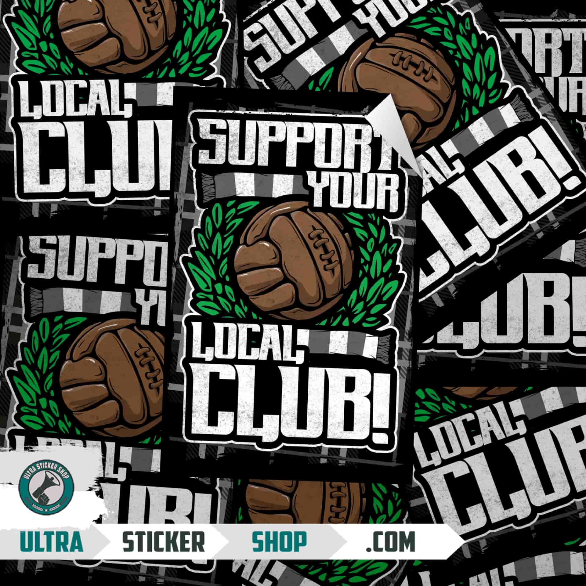 Support Your local football team! Autocollants