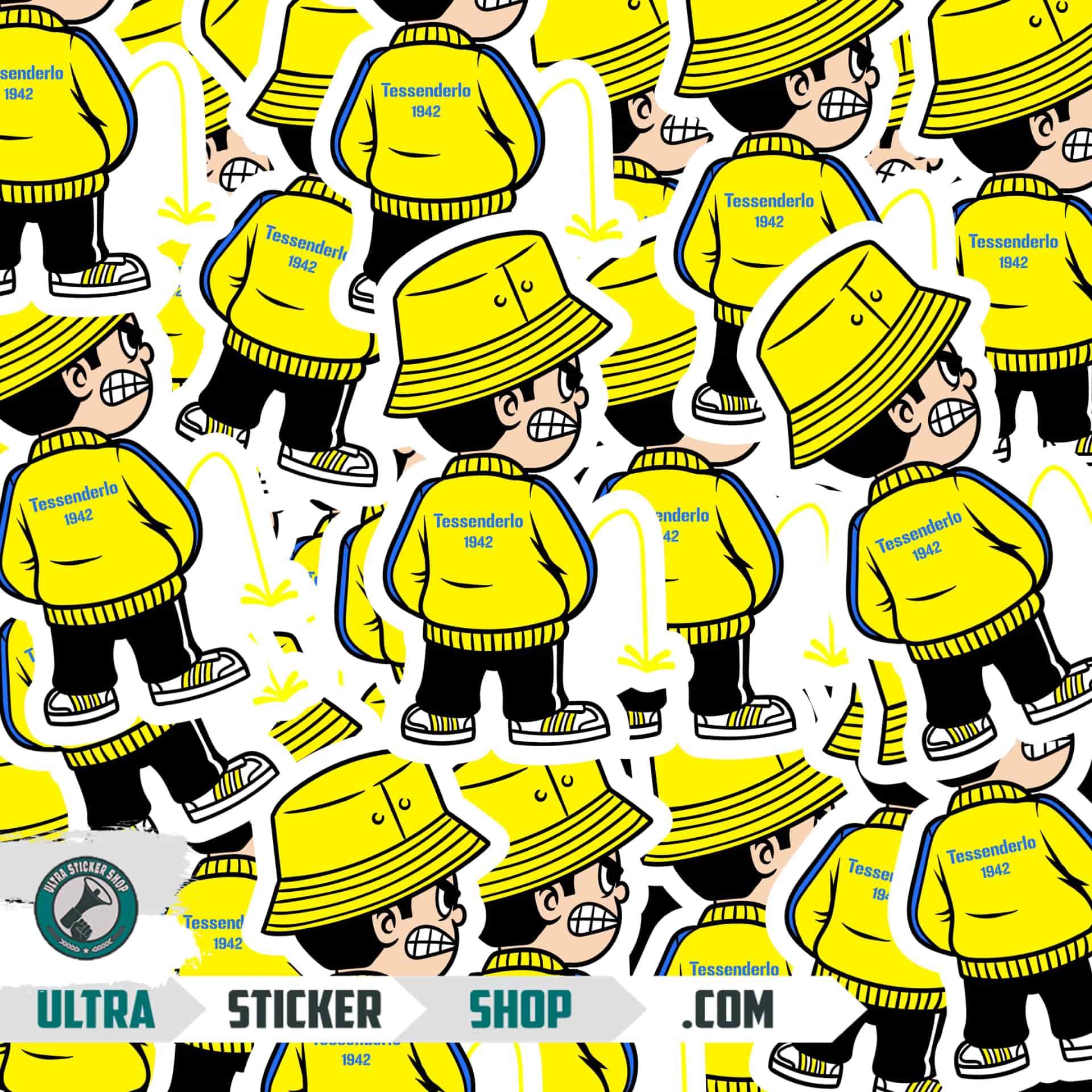 Tessenderlo 1942 Pee Kid Stickers