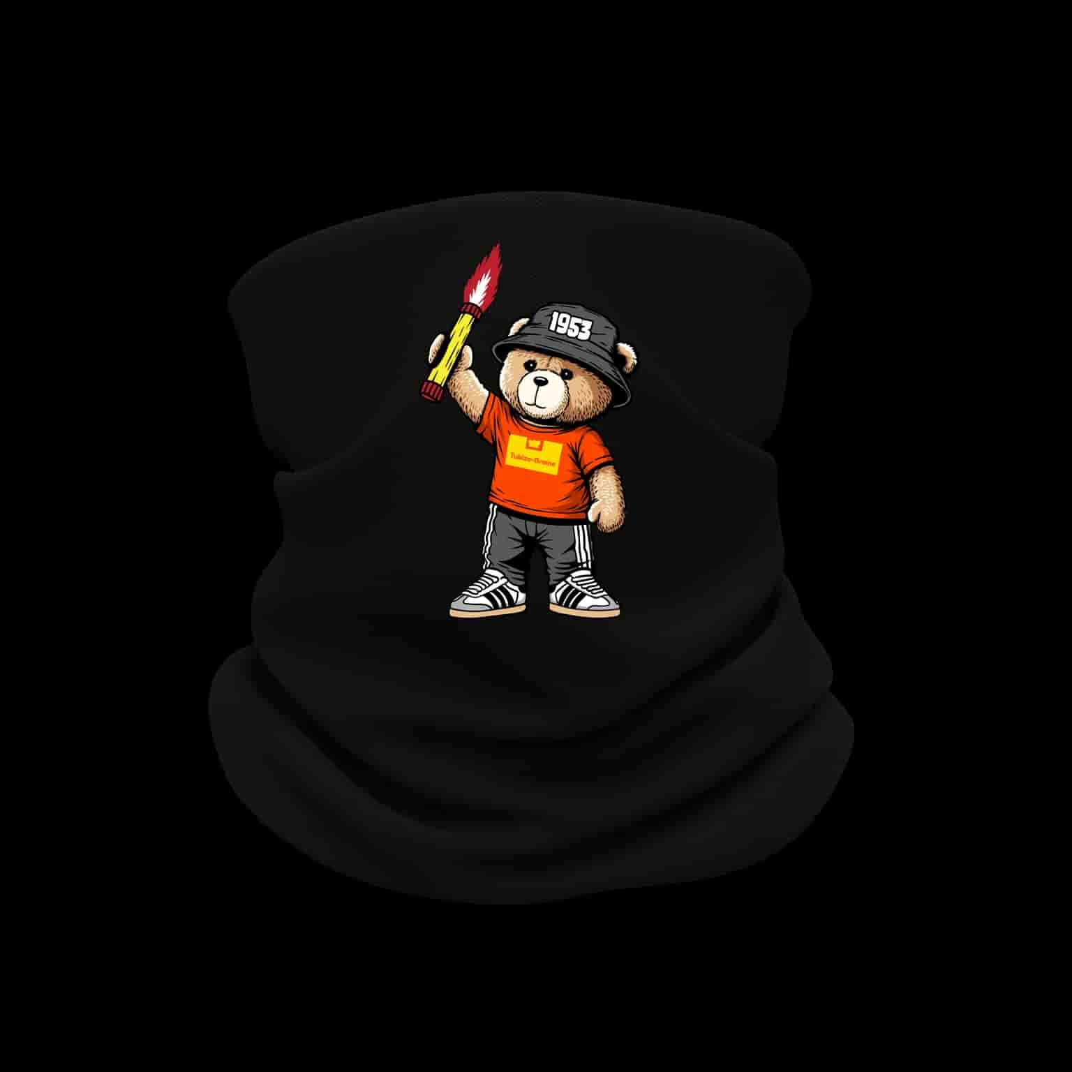 Tubize-Braine 1953 bear Nekwarmer