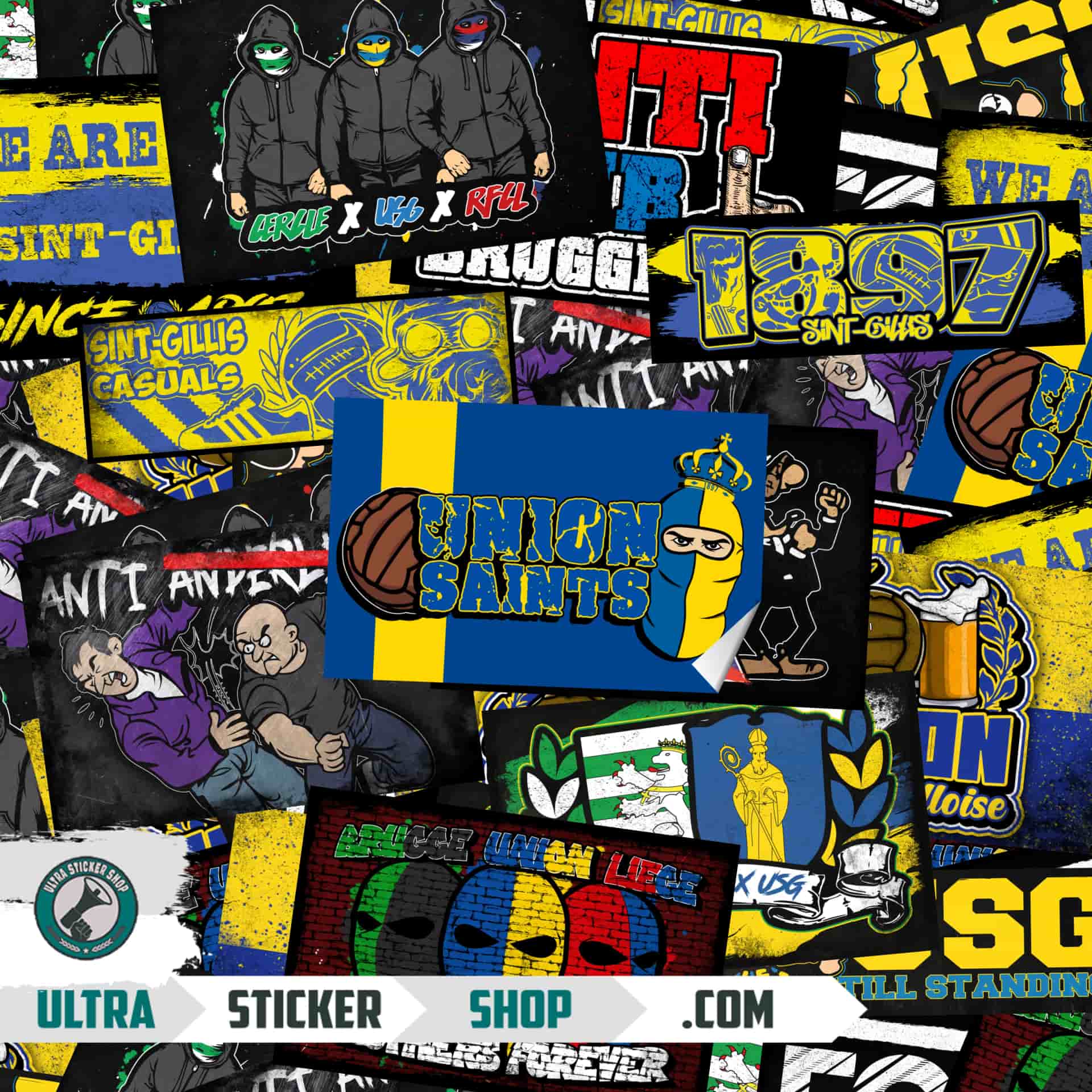Union Saint Gilloise Sticker-Mix