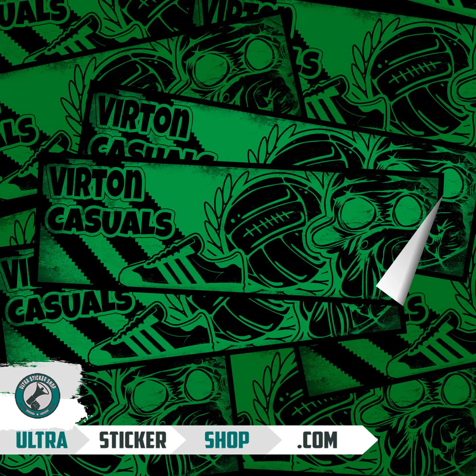 Virton casuals Stickers