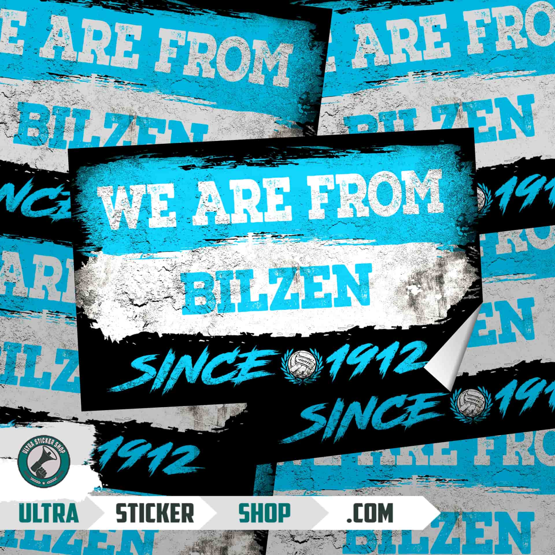 We Are From Bilzen 1912 Stickers