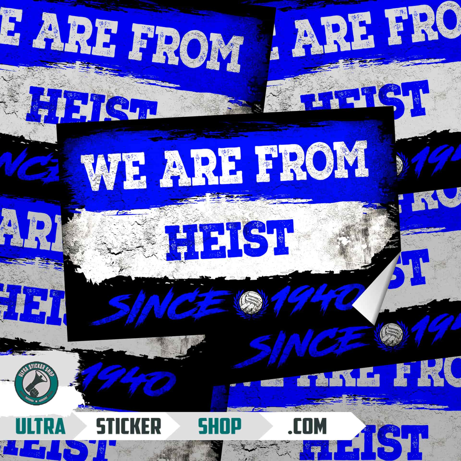 We Are From Heist 1940 Stickers