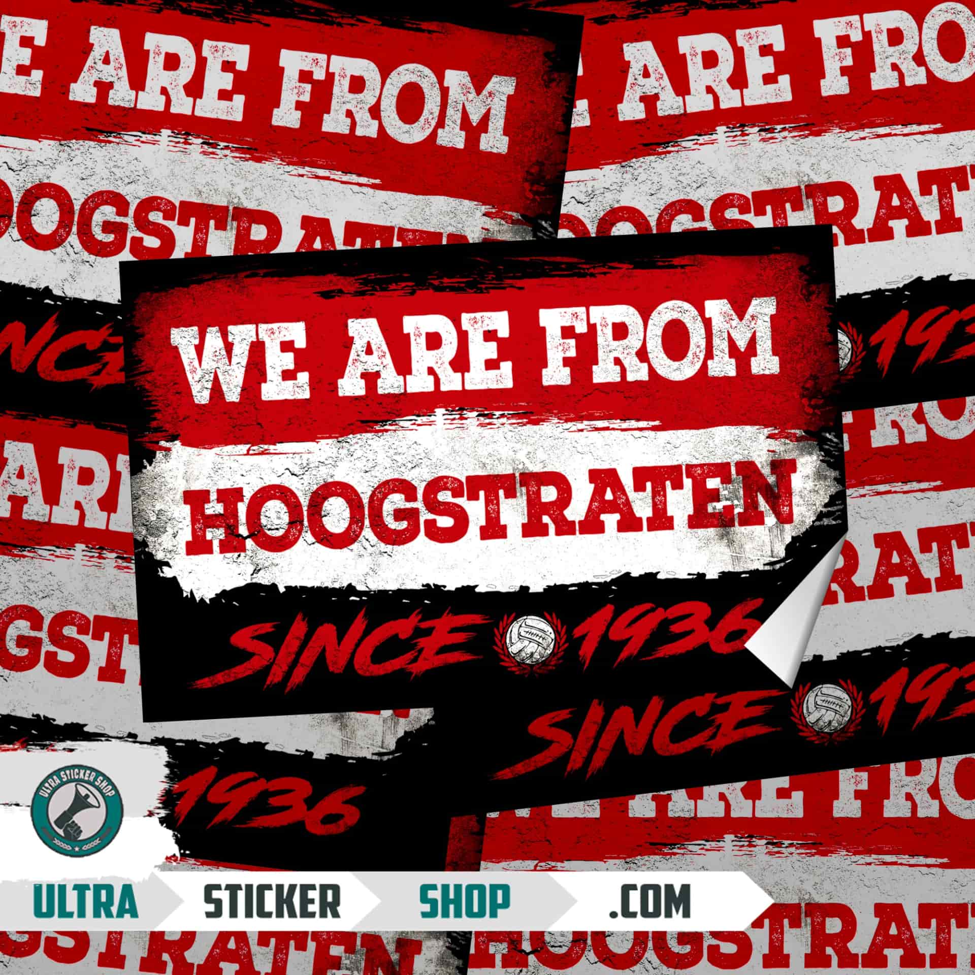 We Are From Hoogstraten 1936 Stickers