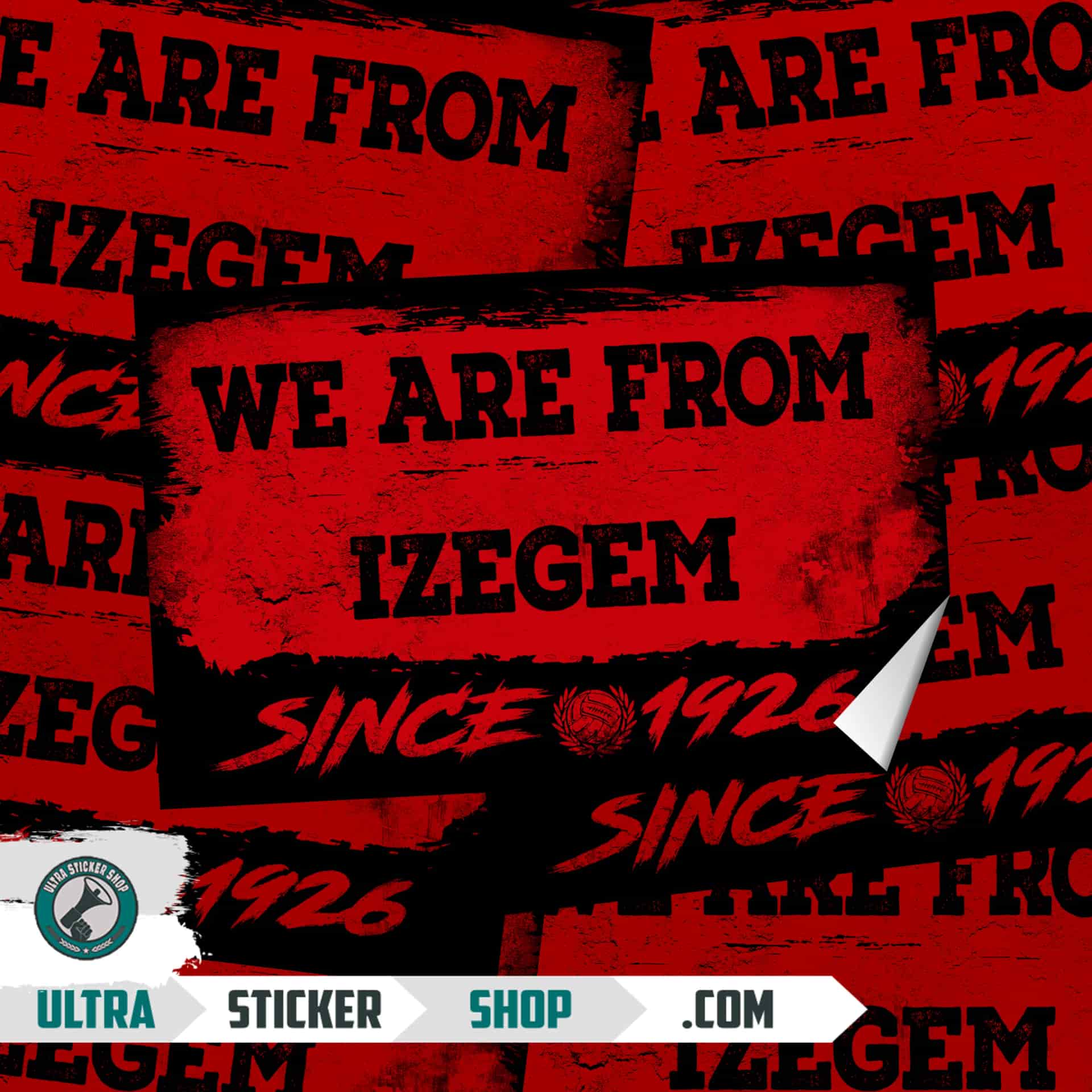 We Are From Izegem 1926 Stickers
