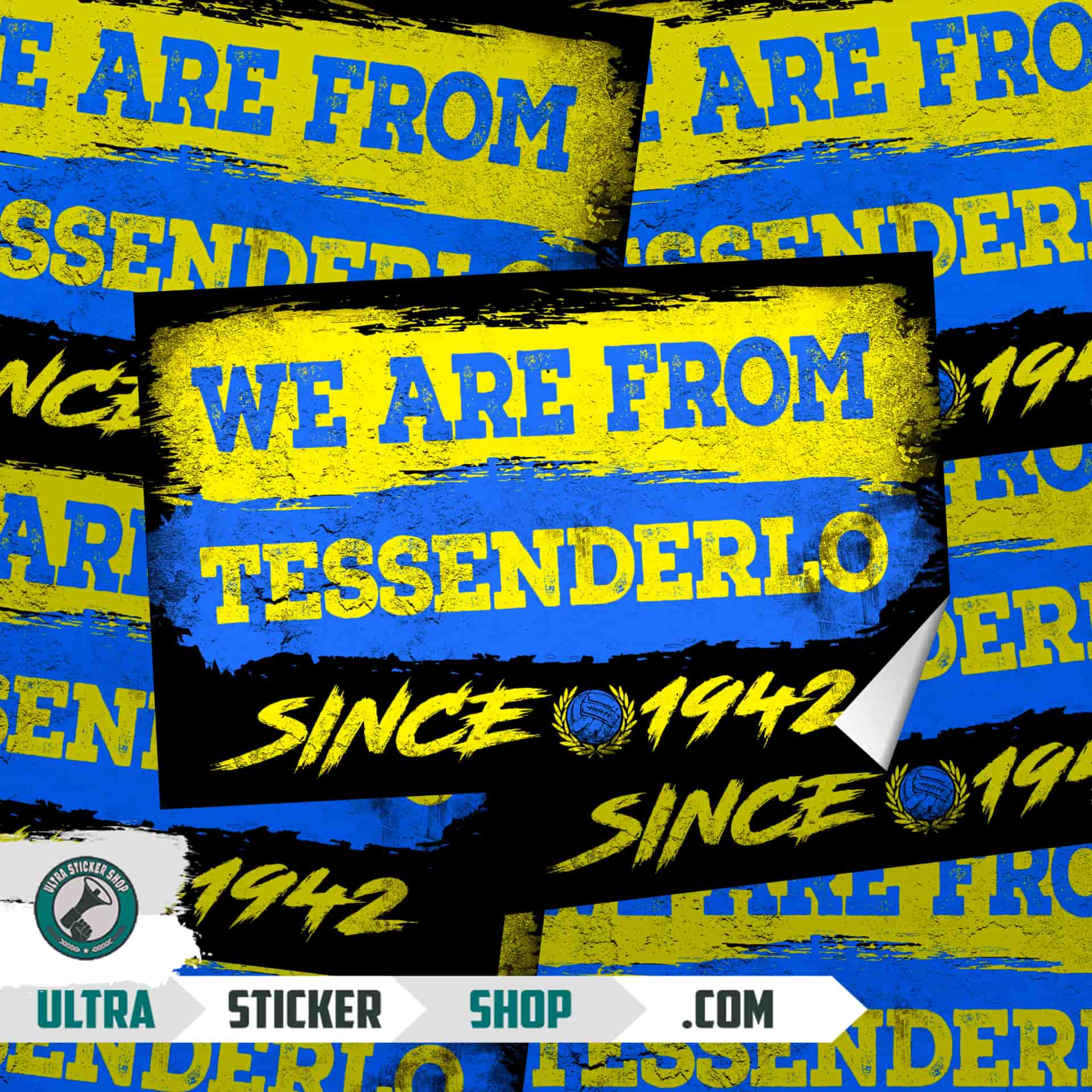 We Are From Tessenderlo 1942 Stickers