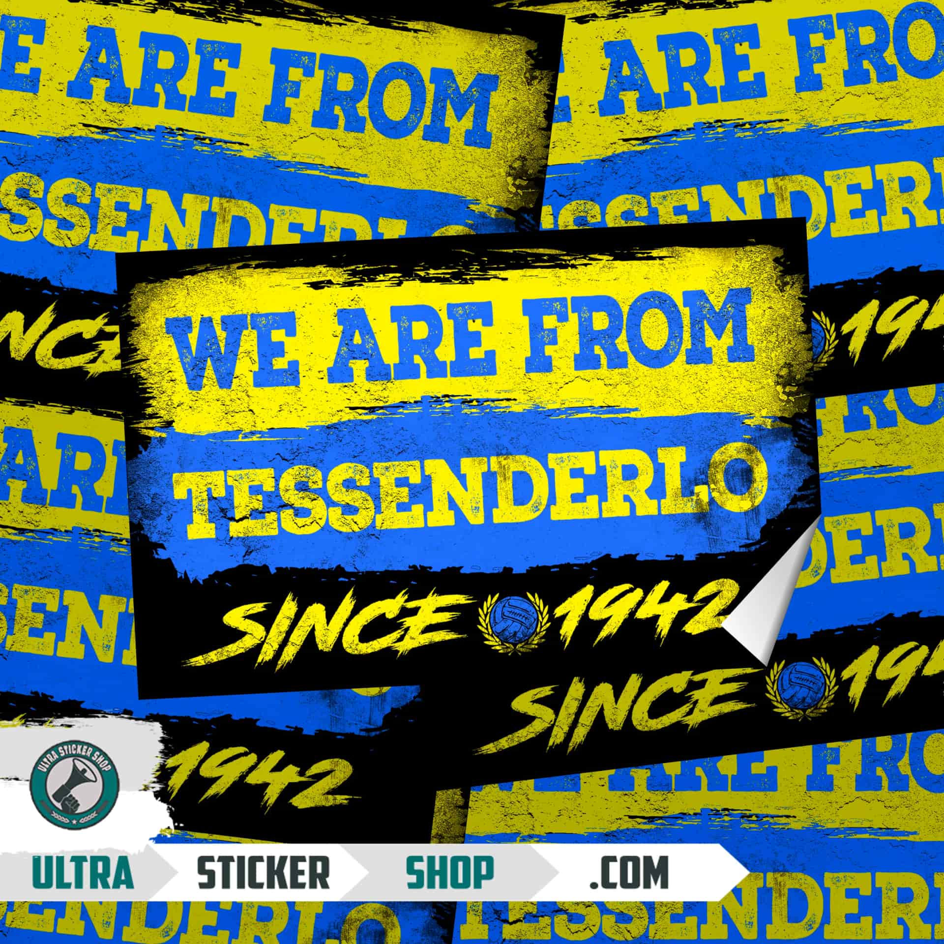 We Are From Tessenderlo 1942 Stickers