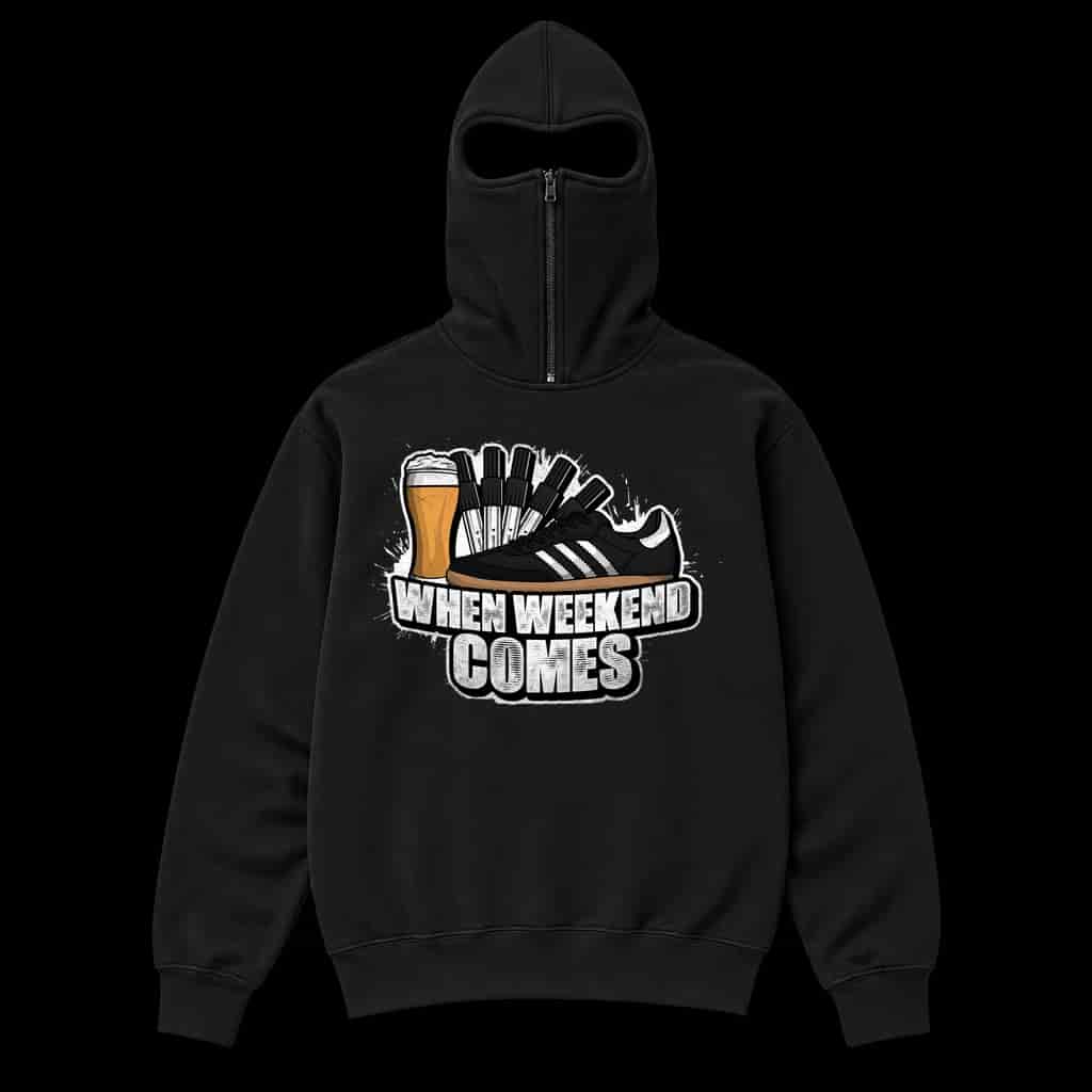 When weekend comes Ninja Hoodie