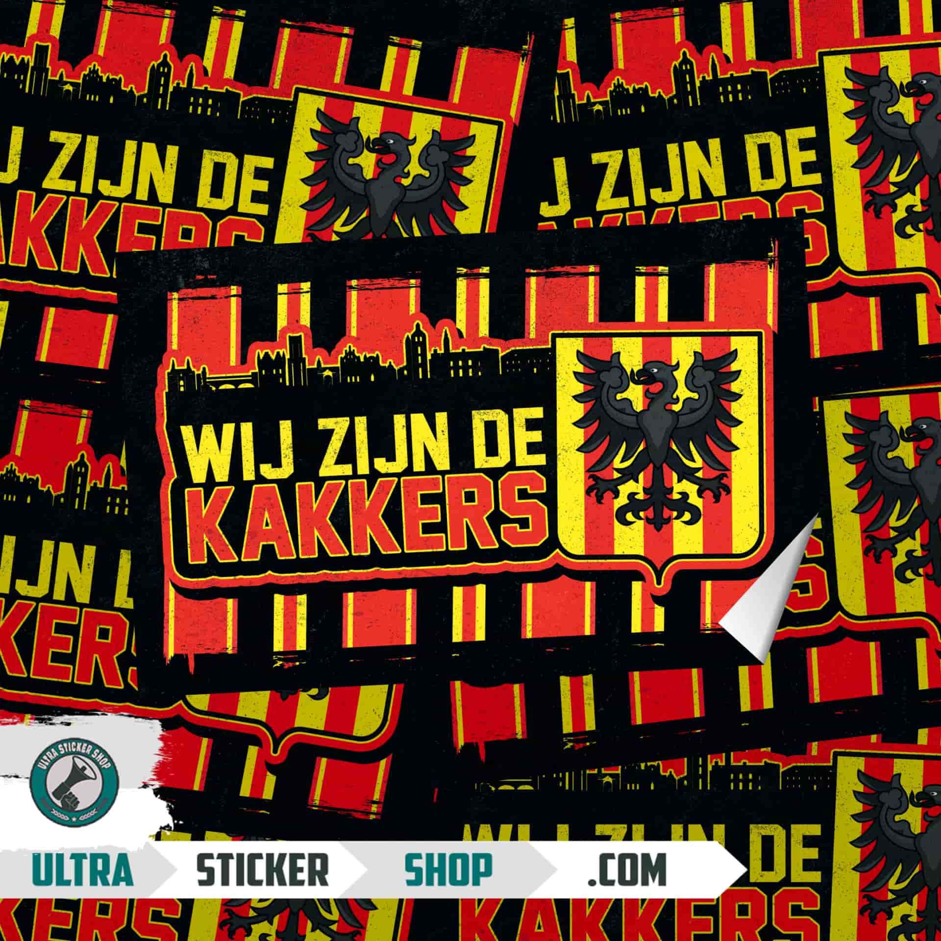 Wij zijn de kakkers Stickers