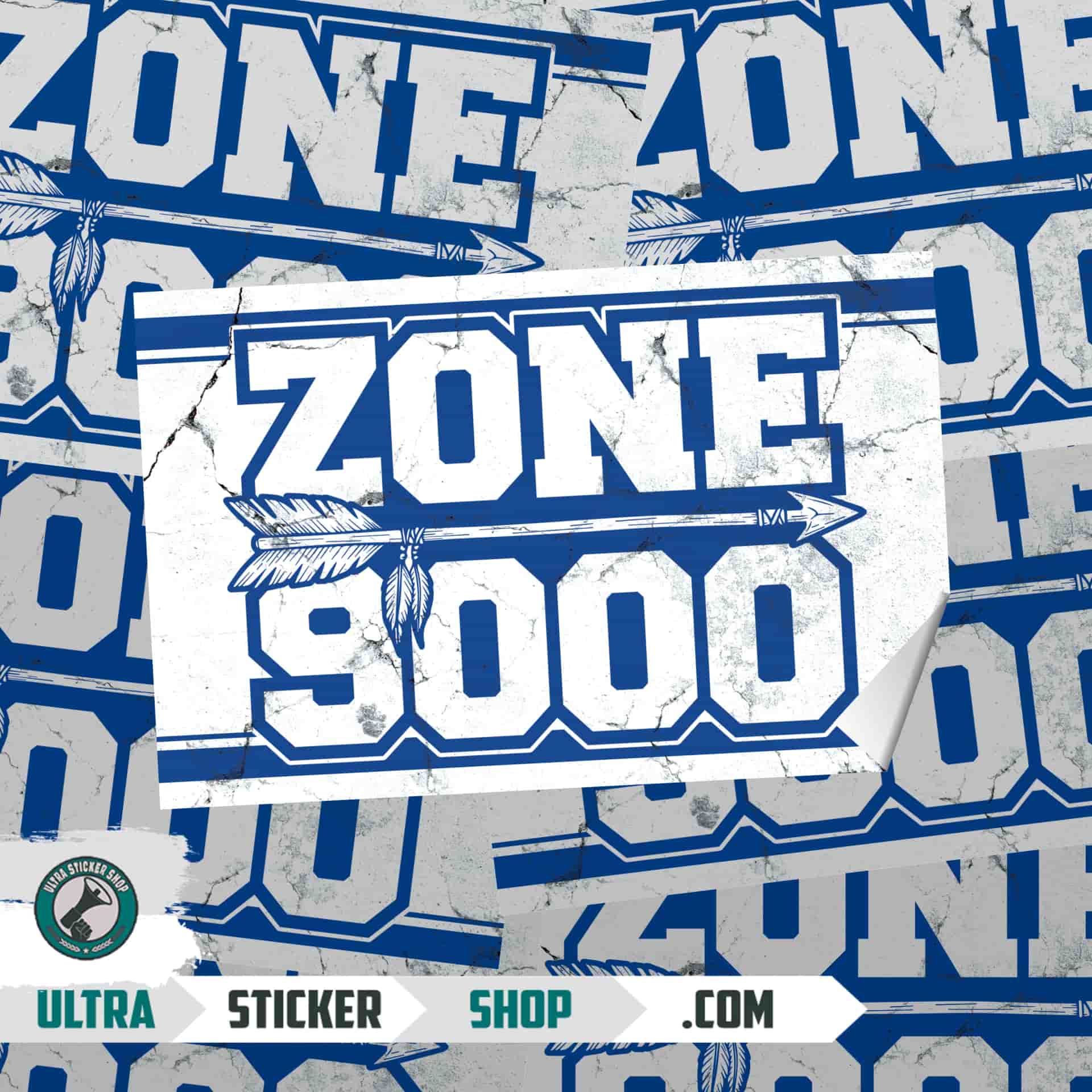 Zone 9000 Autocollants
