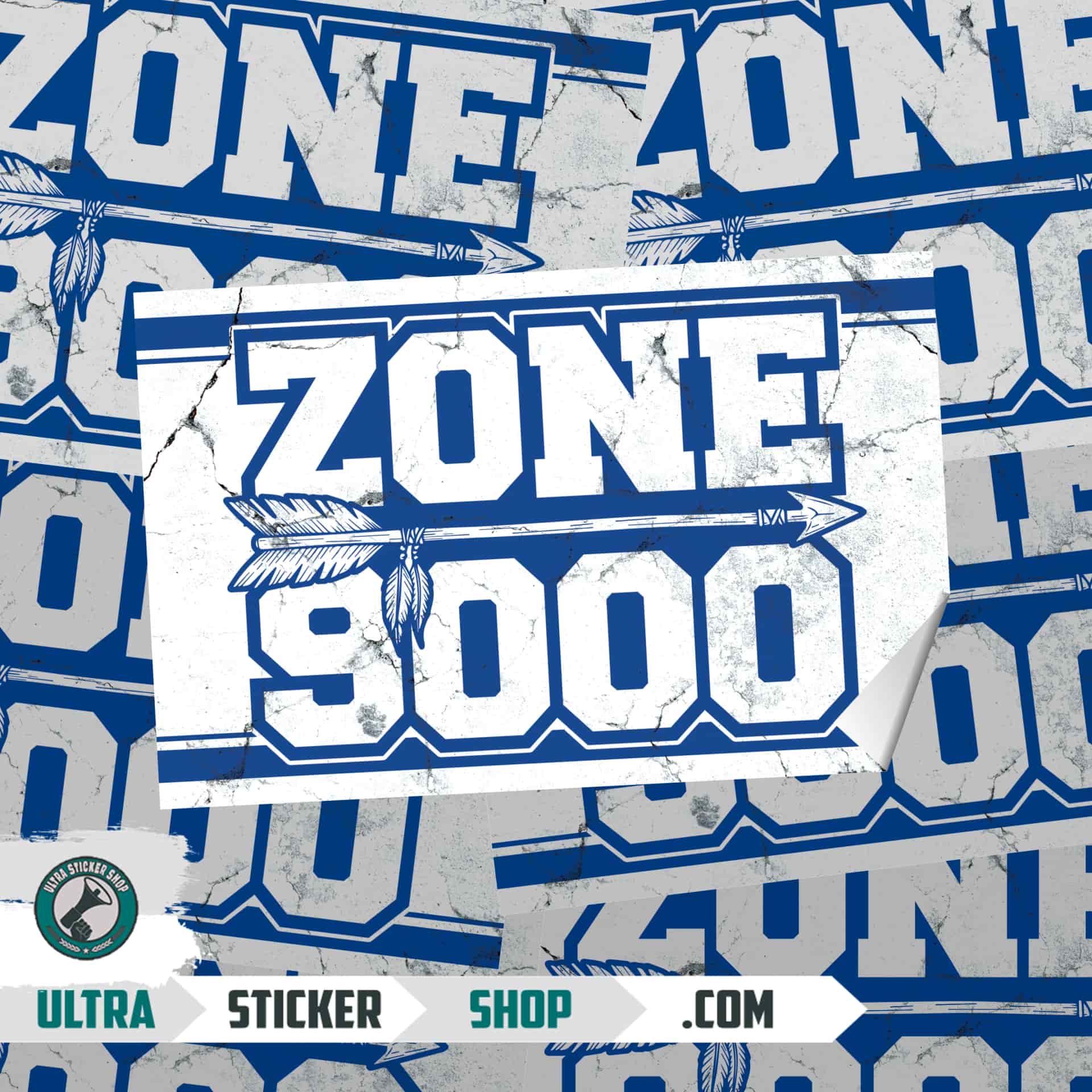 Zone 9000 Autocollants