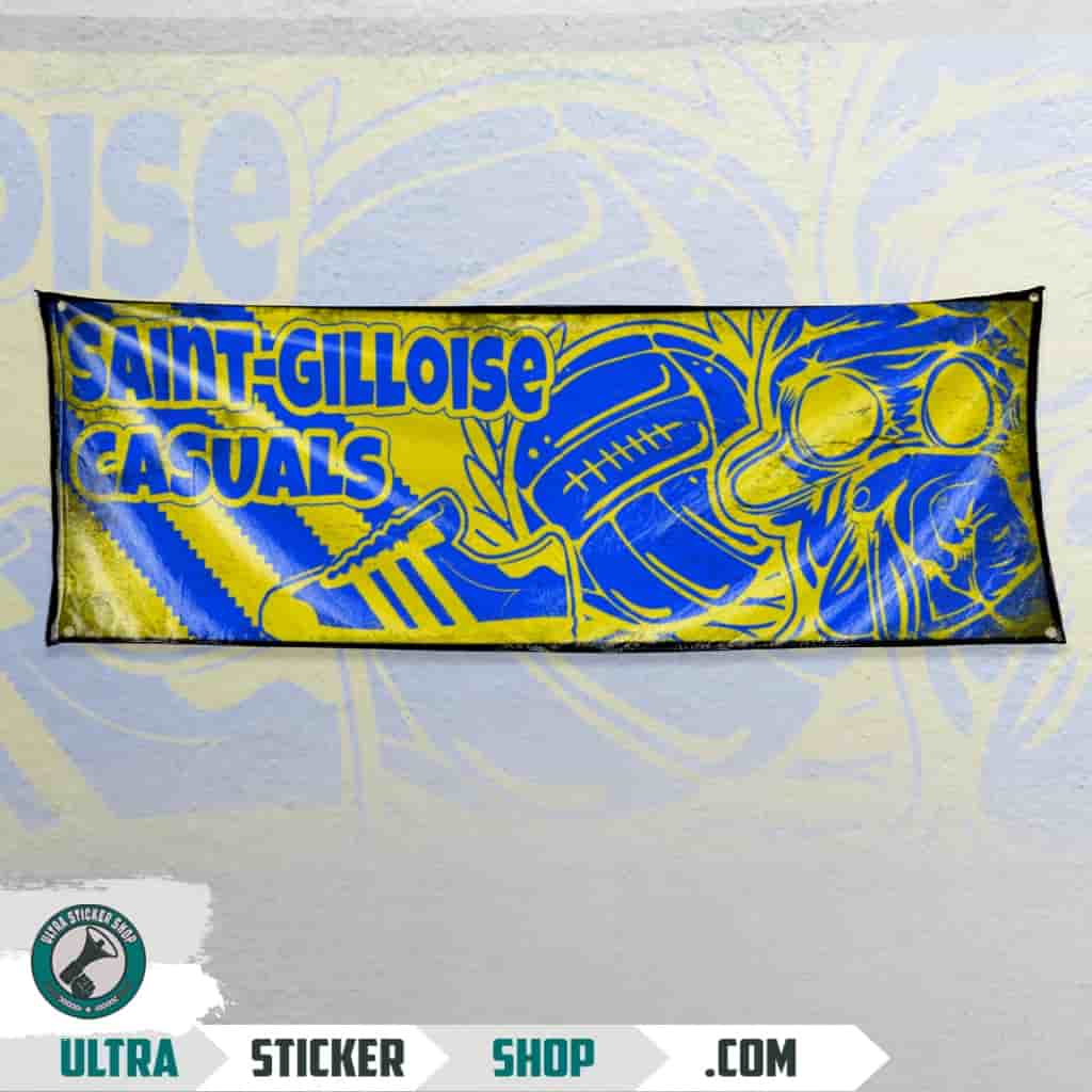 Saint-Gilloise casuals Drapeau