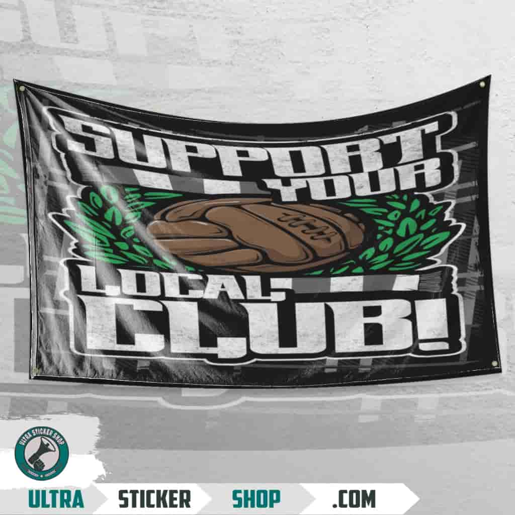 Support Your local football team! Drapeau