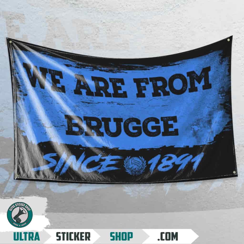 We are from Brugge since 1891 Drapeau